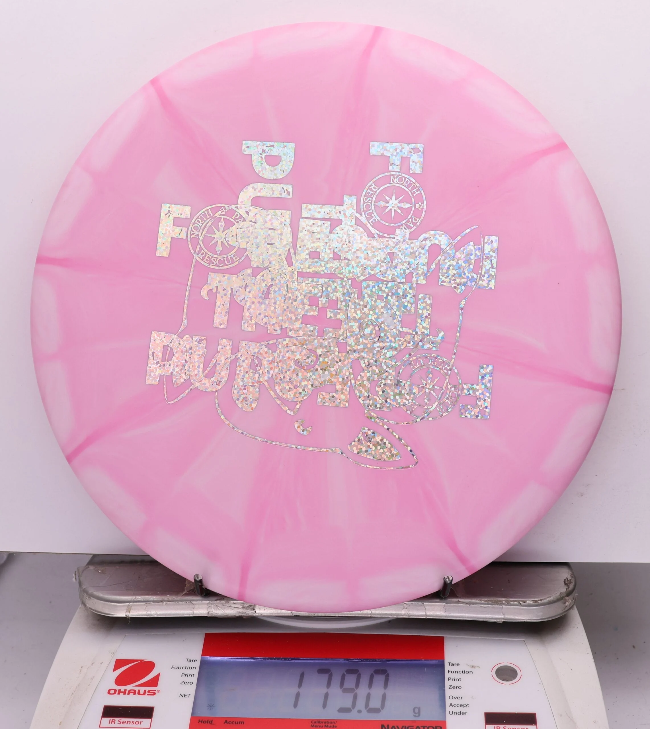 1154170 X-Out Retro Burst Compass - #450 Pink, 179