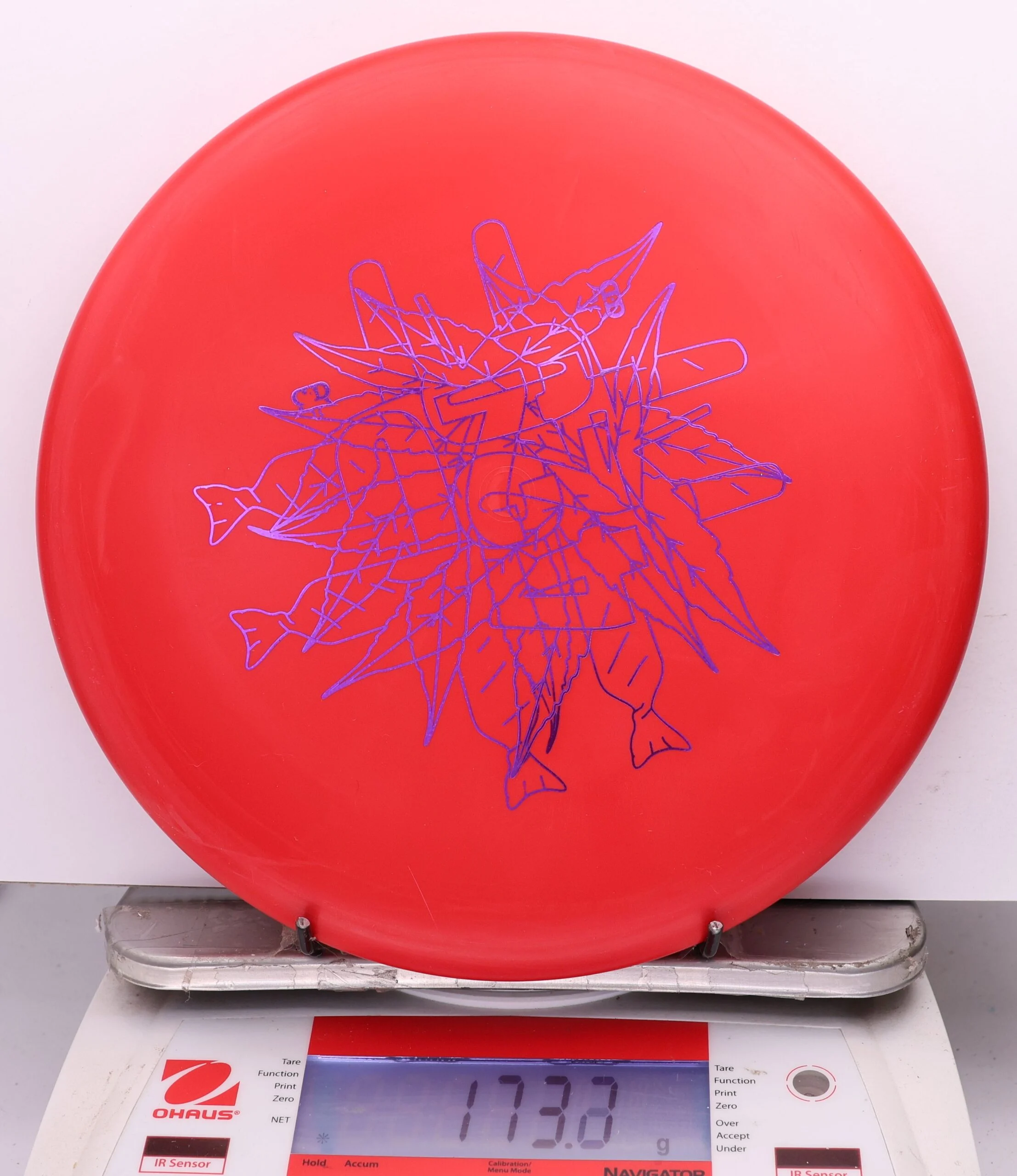 1154183 X-Out Zero Hard Dagger - #451 Red, 174