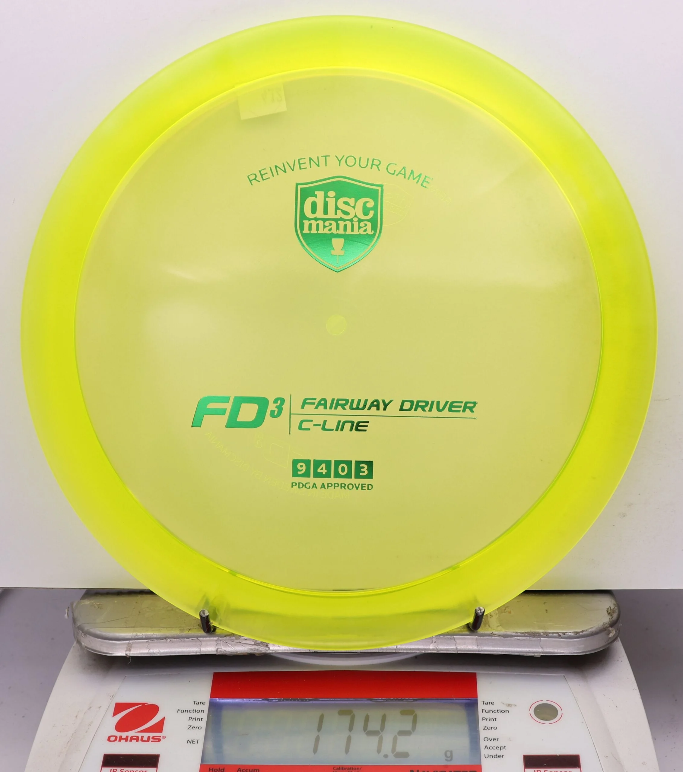 1154496 C-Line FD3 - #412 Yellow, 174
