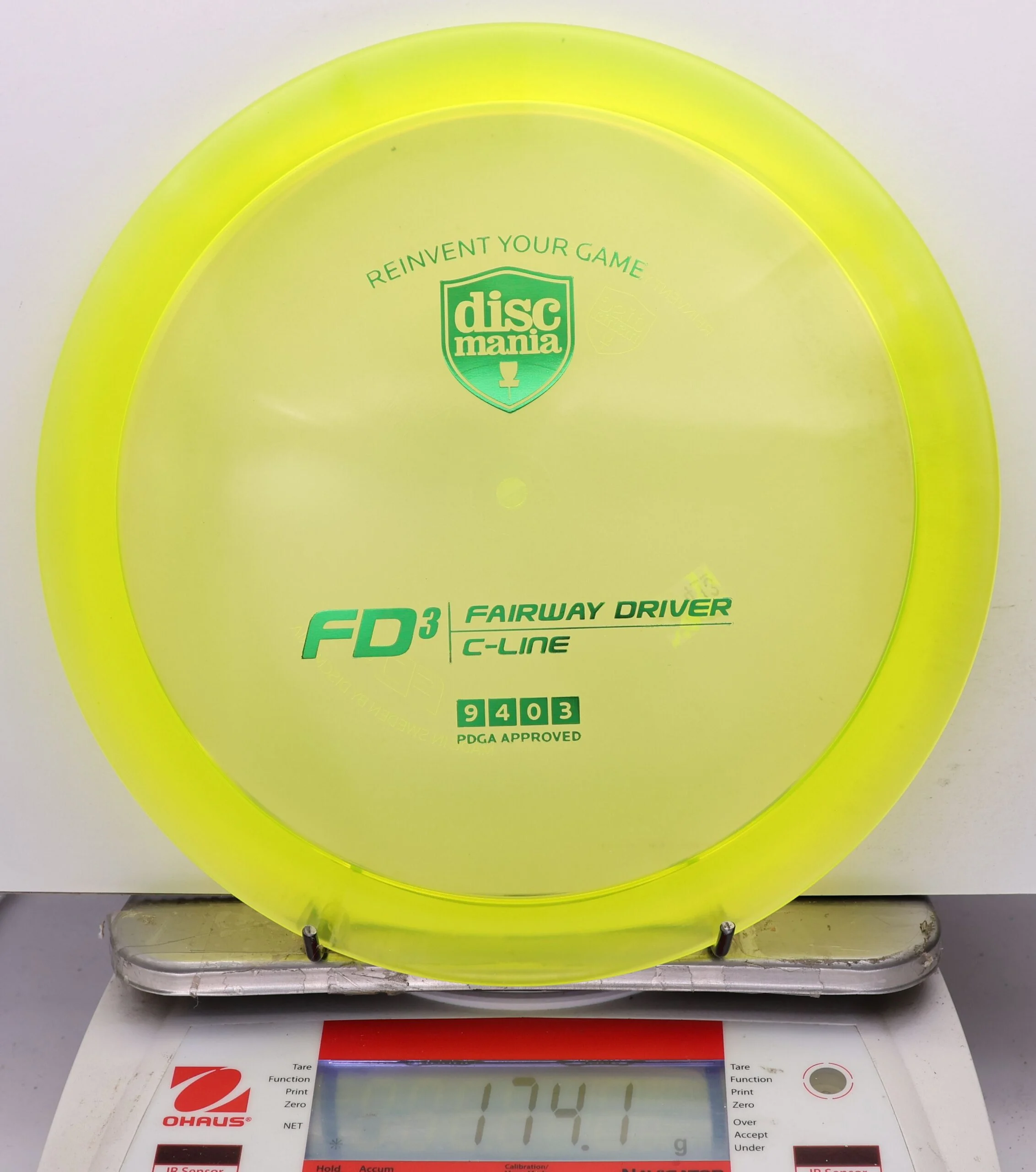 1154497 C-Line FD3 - #413 Yellow, 174