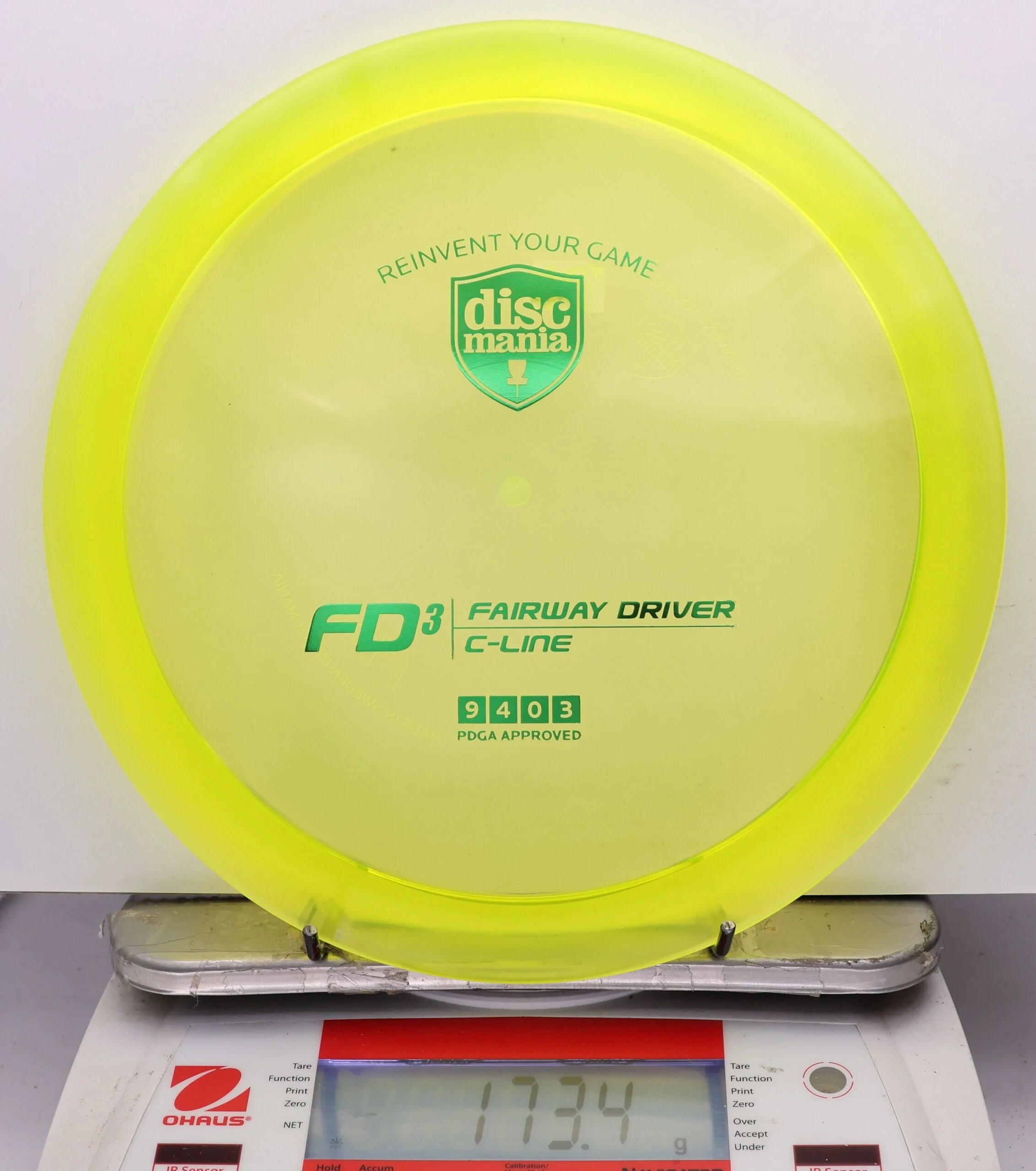 1154499 C-Line FD3 - #415 Yellow, 173