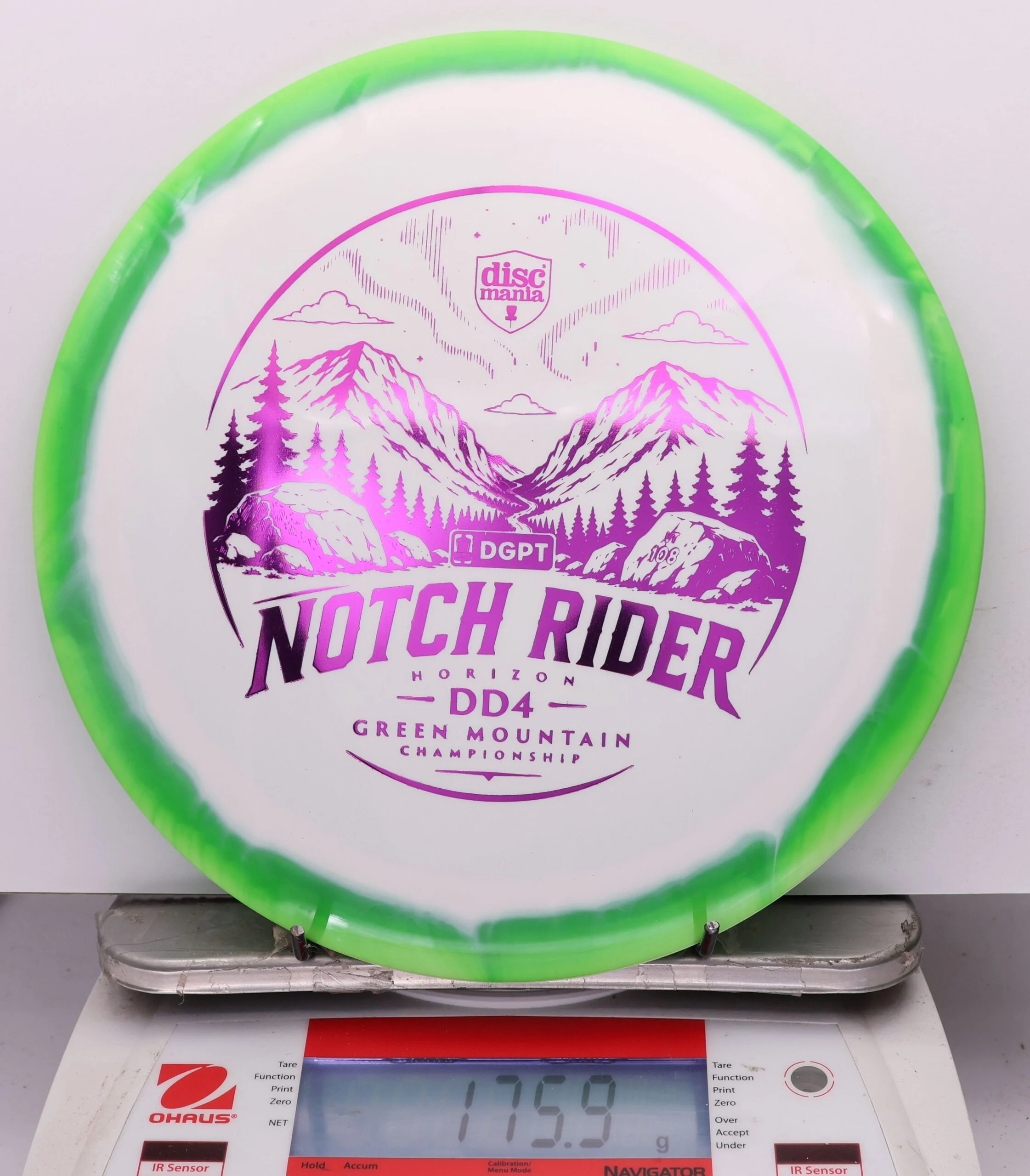 1154994 Horizon S-Line DD4, Notch Rider - 2026 GMC Fundraiser - #417 Green-White, 176