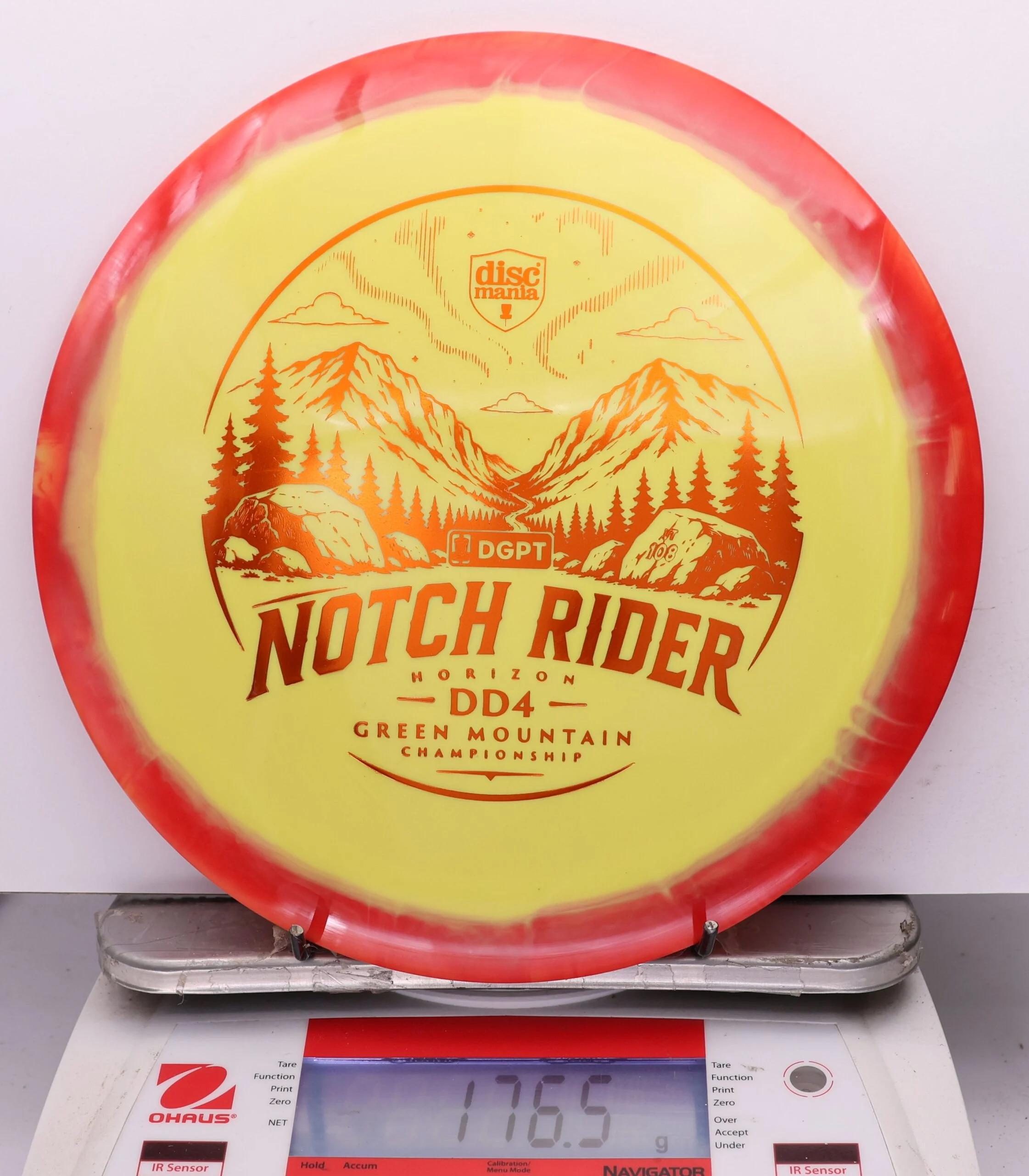 1154996 Horizon S-Line DD4, Notch Rider - 2026 GMC Fundraiser - #419 Red-Yellow, 177