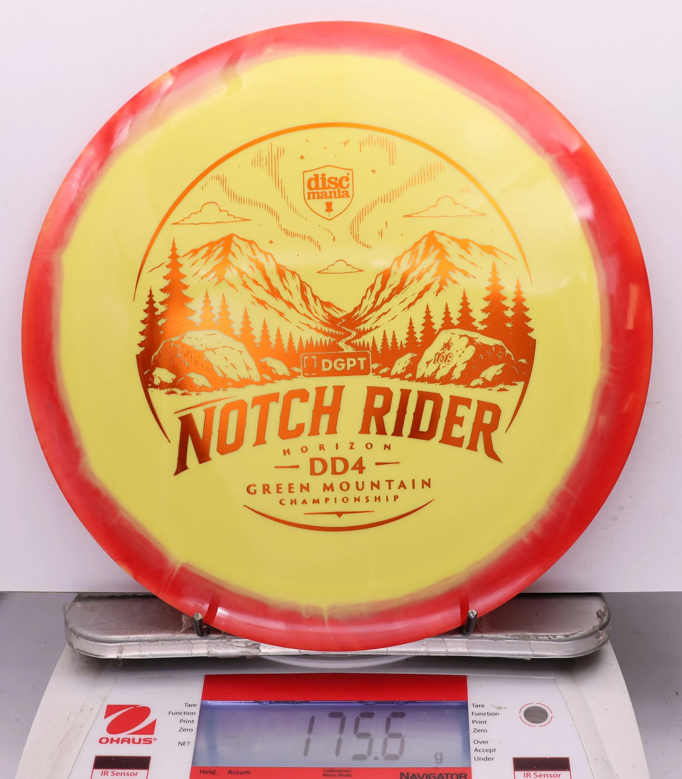 1154997 Horizon S-Line DD4, Notch Rider - 2026 GMC Fundraiser - #420 Red-Yellow, 176