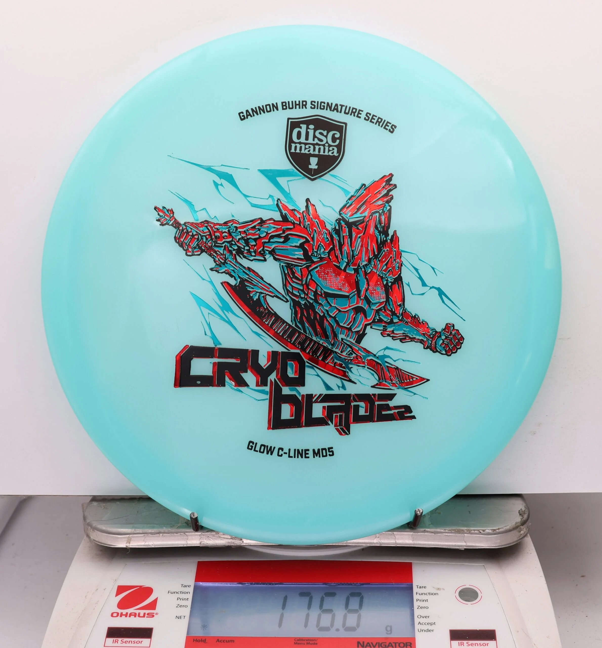 1156034 Glow C-Line MD5, Cryo Blade 2 - Gannon Buhr 2026 Signature Series - #412 LtBlue, 177