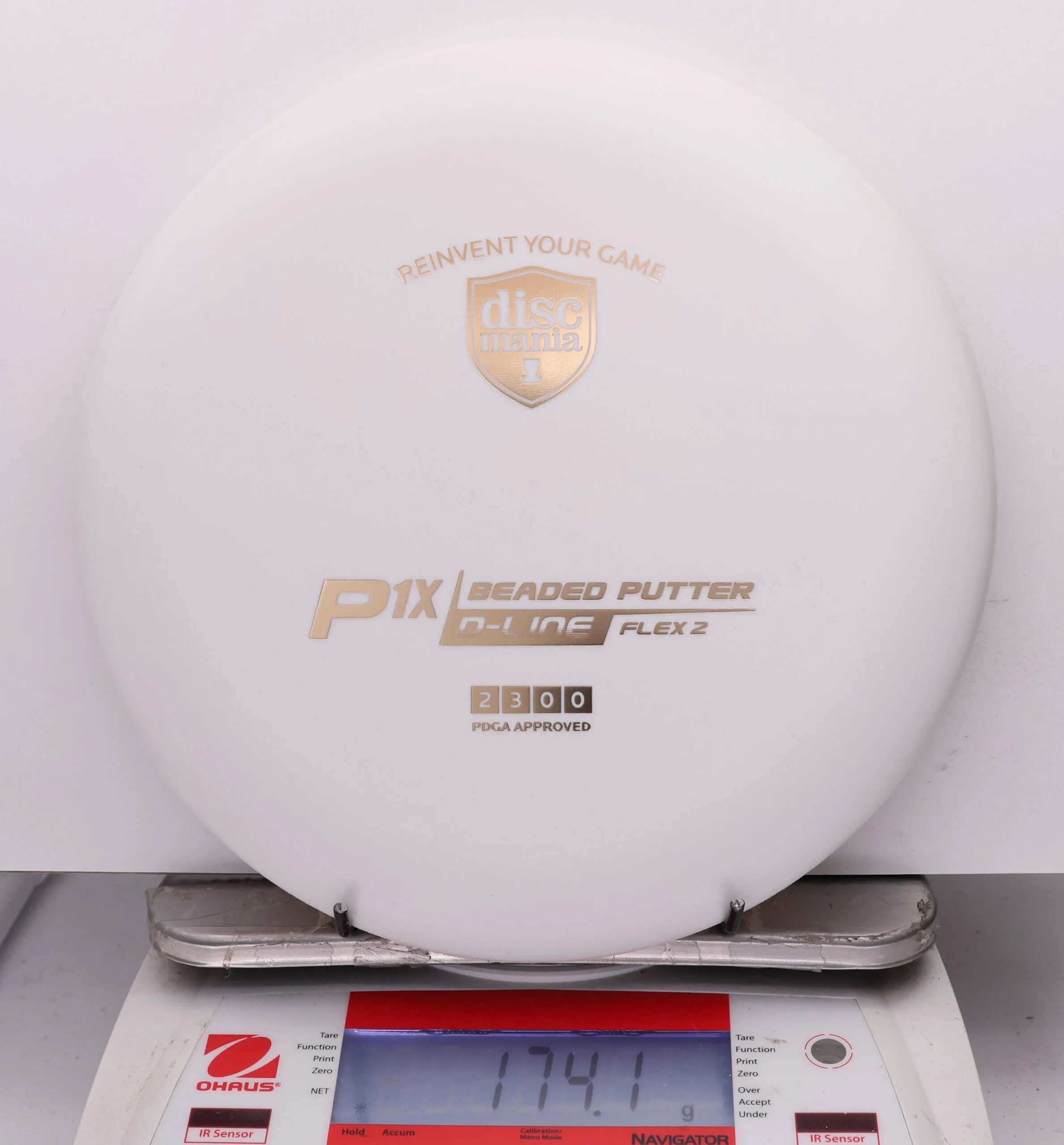 1156353 D-Line P1X, Flex 2 - #414 White, 174