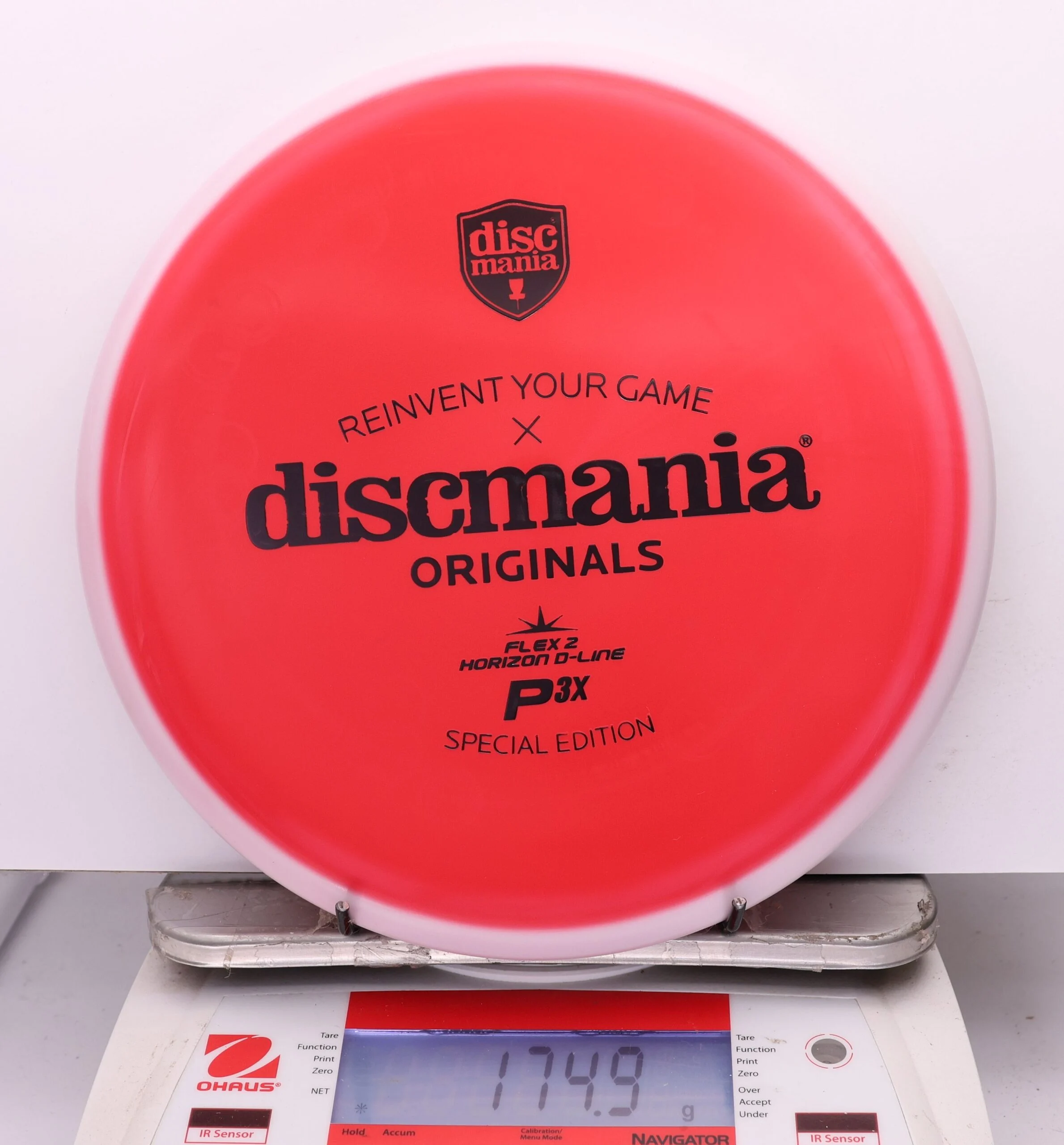 1156393 Horizon D-Line P3X, Flex 2 - Special Edition - #413 White-Red, 175