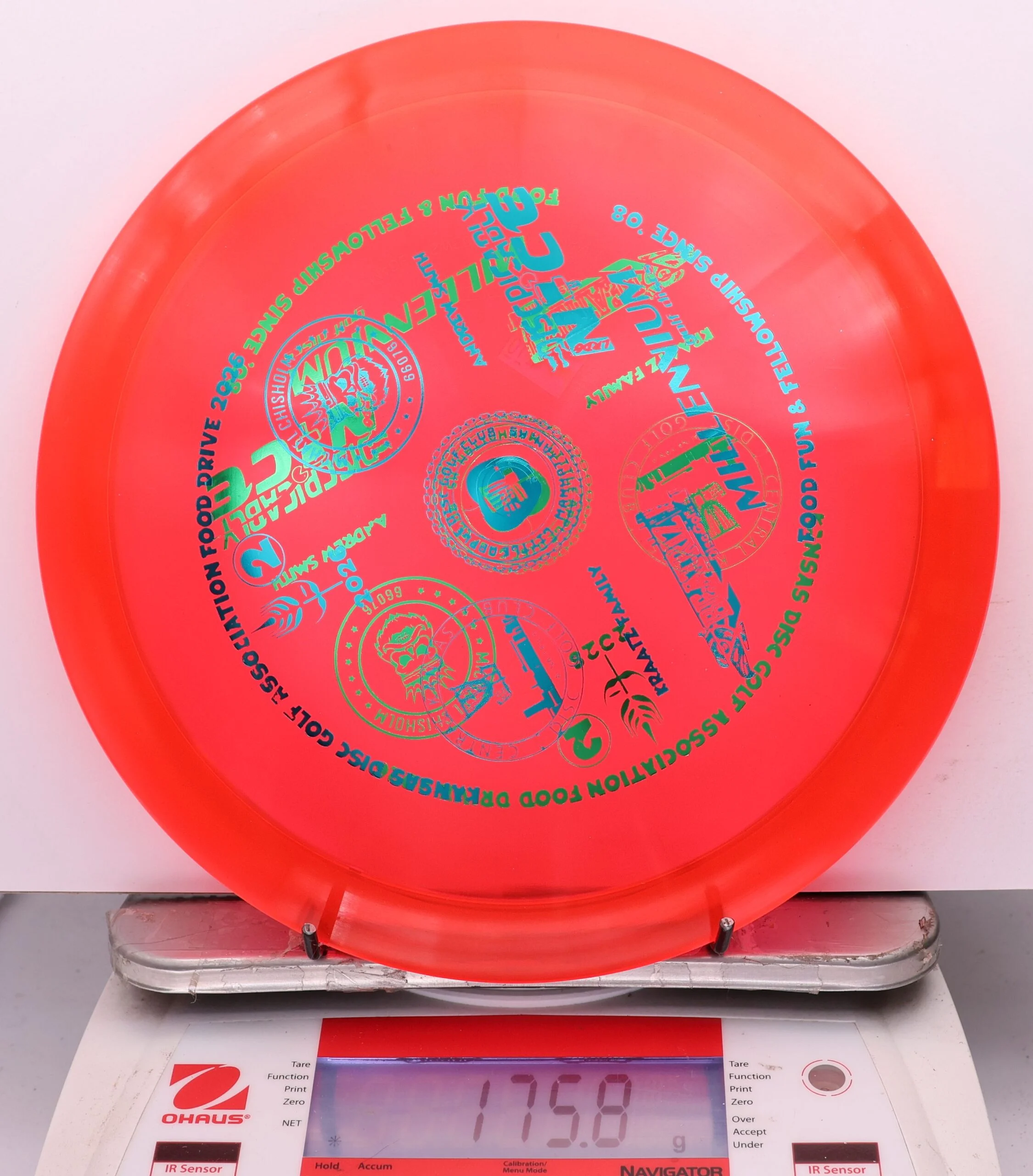 1156527 X-Out C-Line FD - #410 Red, 176