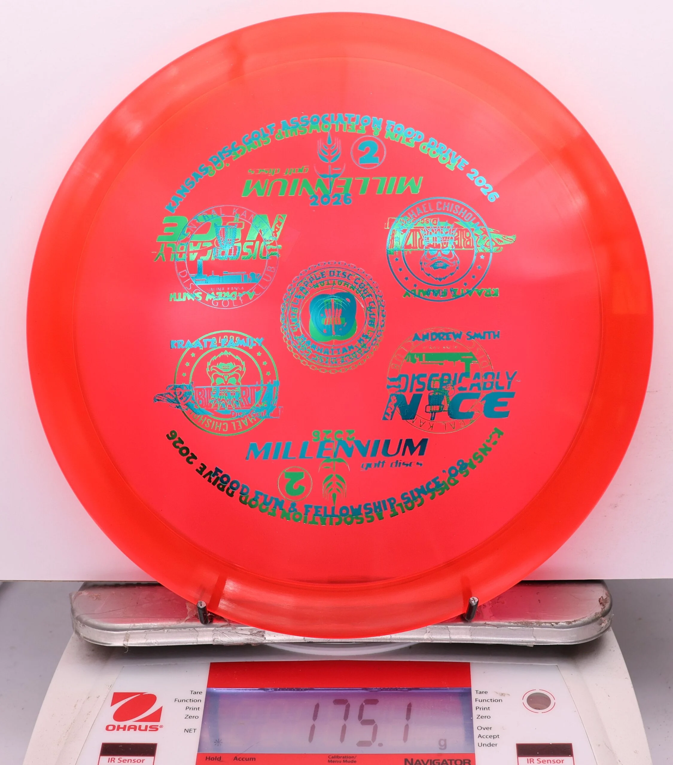 1156528 X-Out C-Line FD - #411 Red, 175
