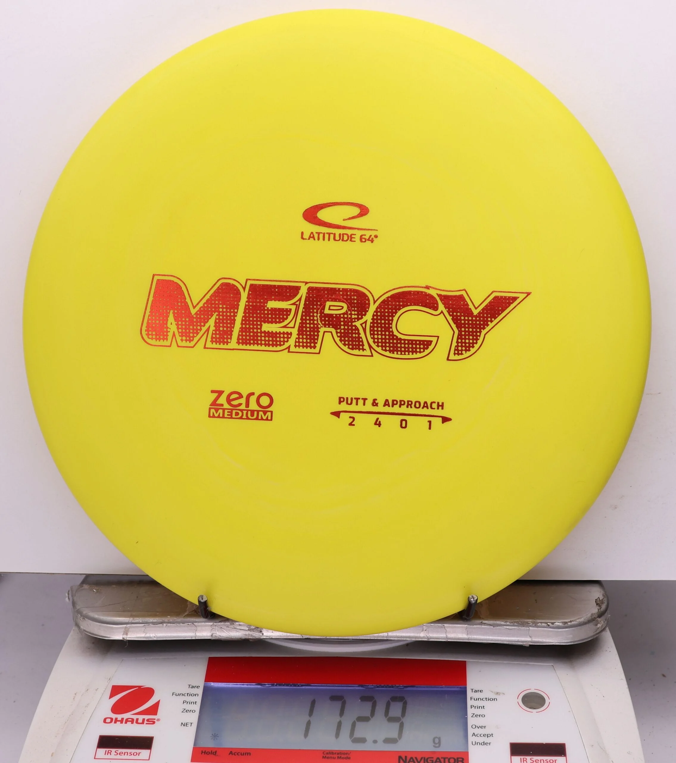 1156776 X-Out Zero Medium Mercy - #450 Yellow, 173