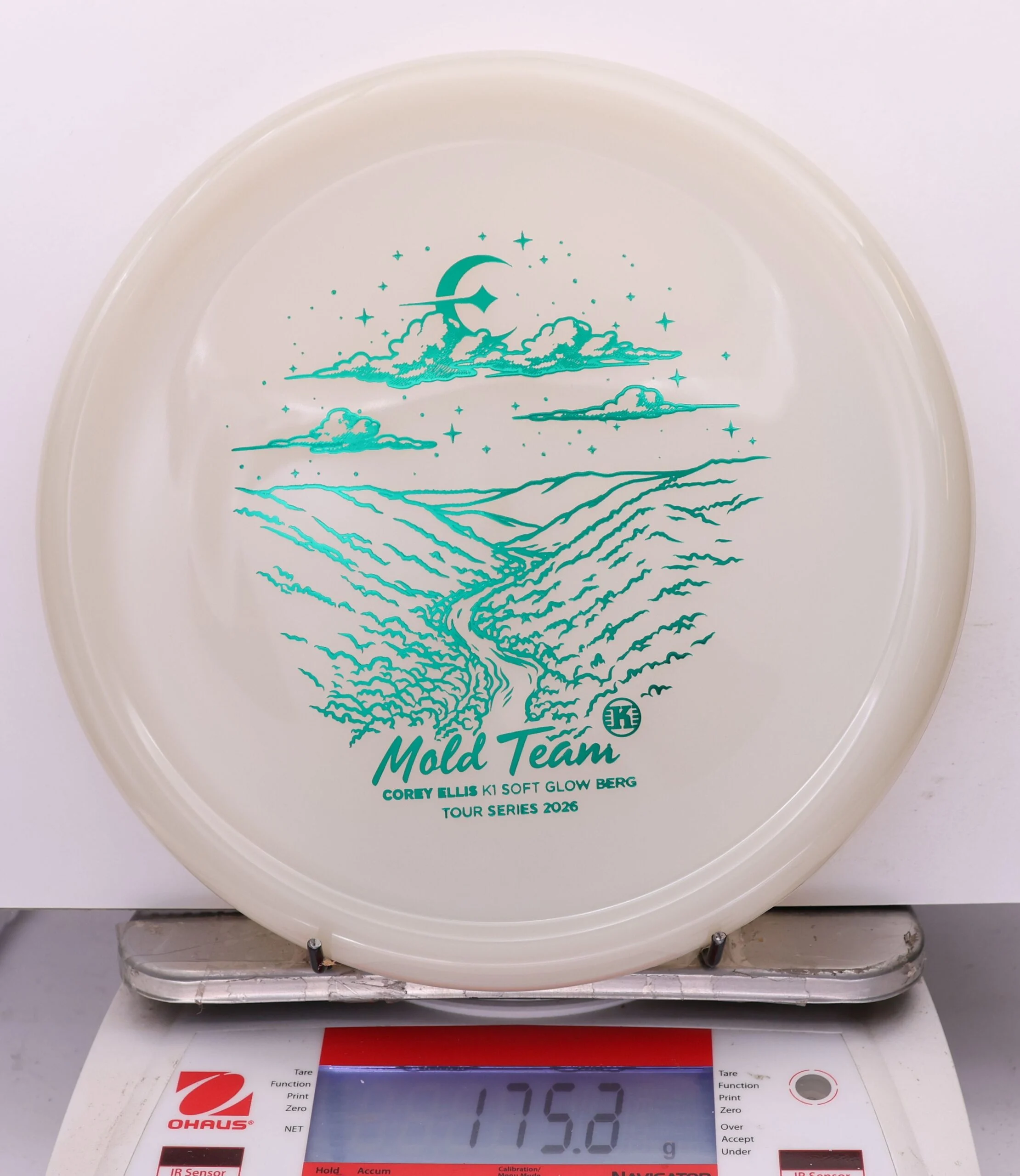 1157207 K1 Soft Glow Berg, Corey Ellis 2026 Mold Team - #412 Glow, 175