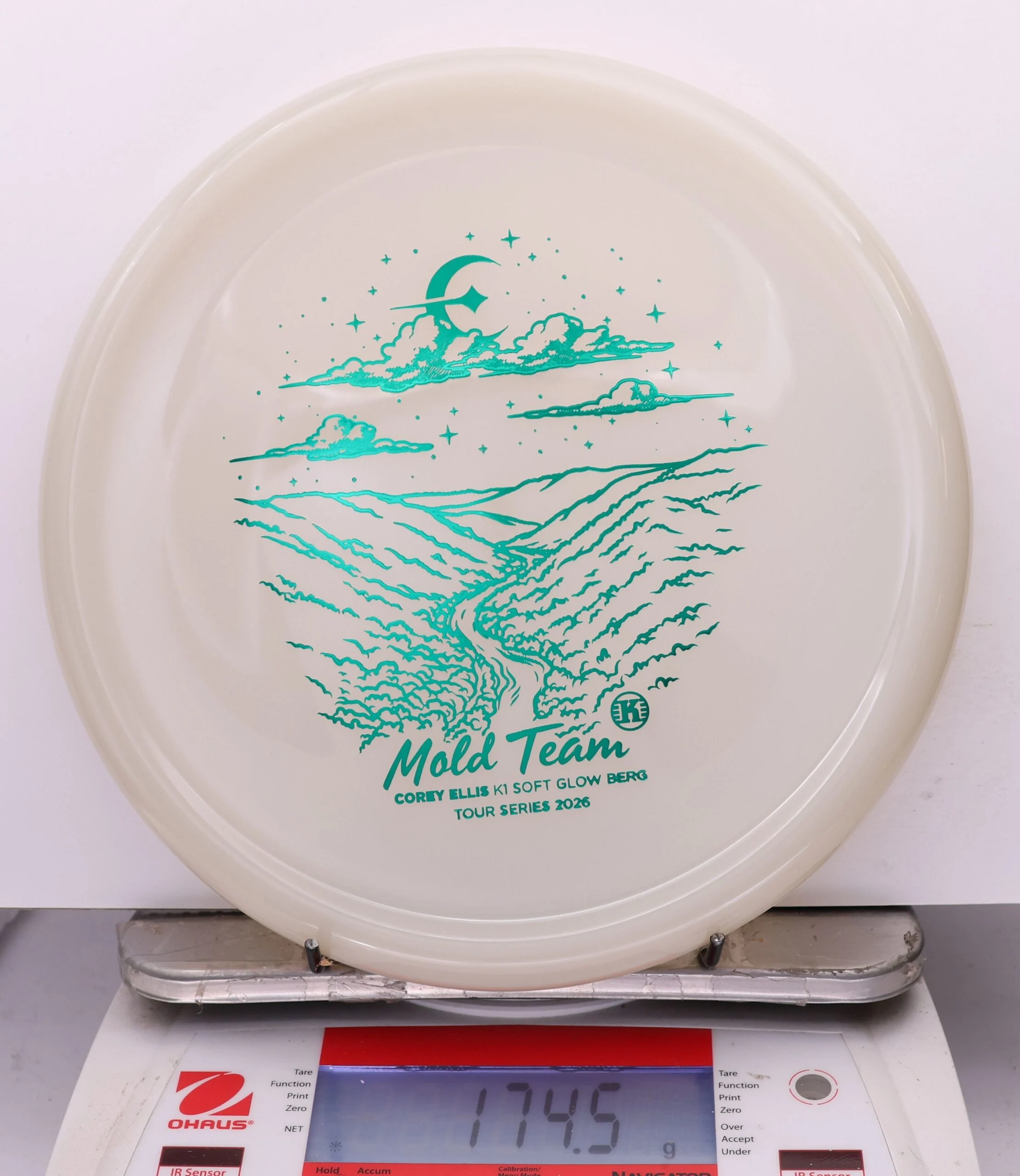 1157209 K1 Soft Glow Berg, Corey Ellis 2026 Mold Team - #414 Glow, 175