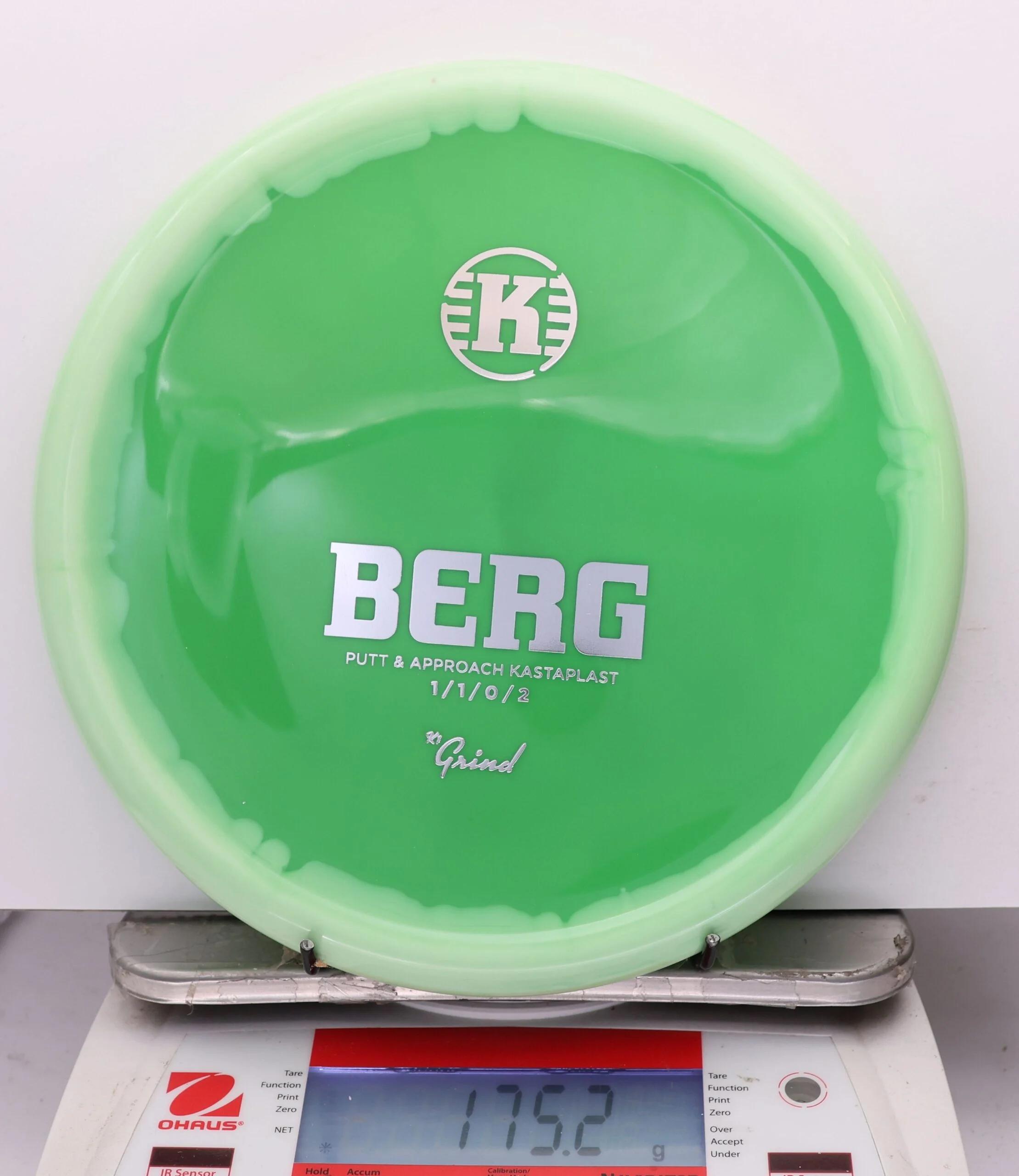 1158103 K1 Grind Berg - #412 White-Green, 175