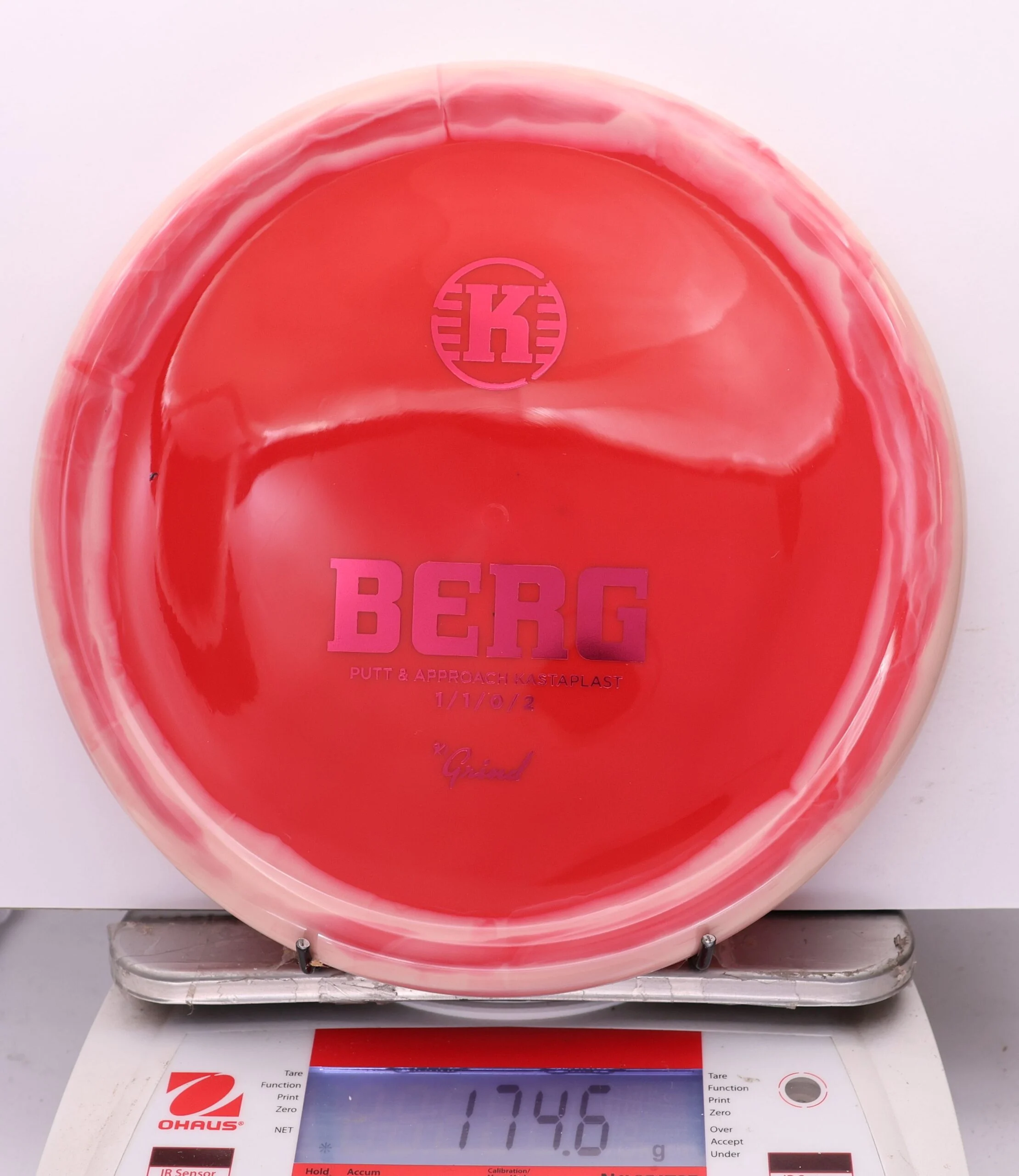 1158112 K1 Grind Berg - #415 White-Red, 175