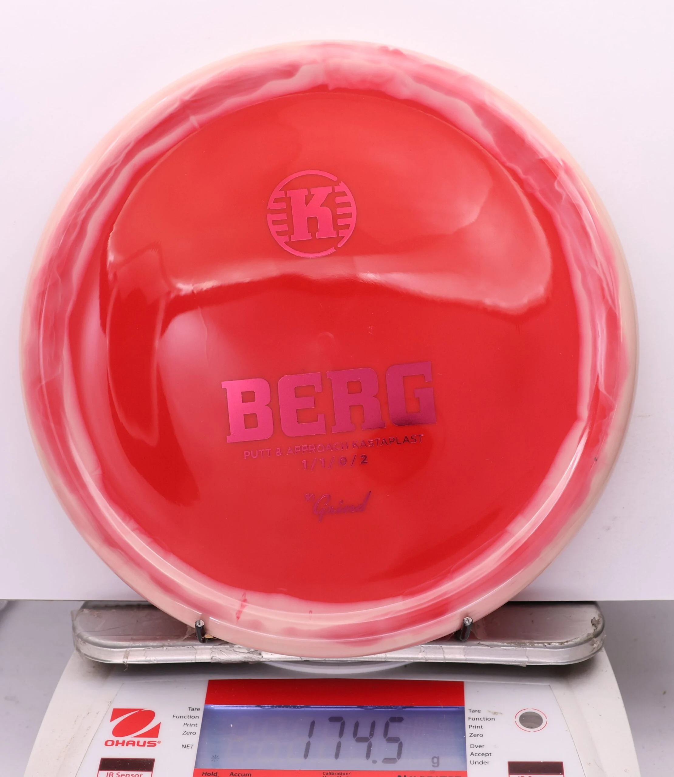 1158113 K1 Grind Berg - #416 White-Red, 175