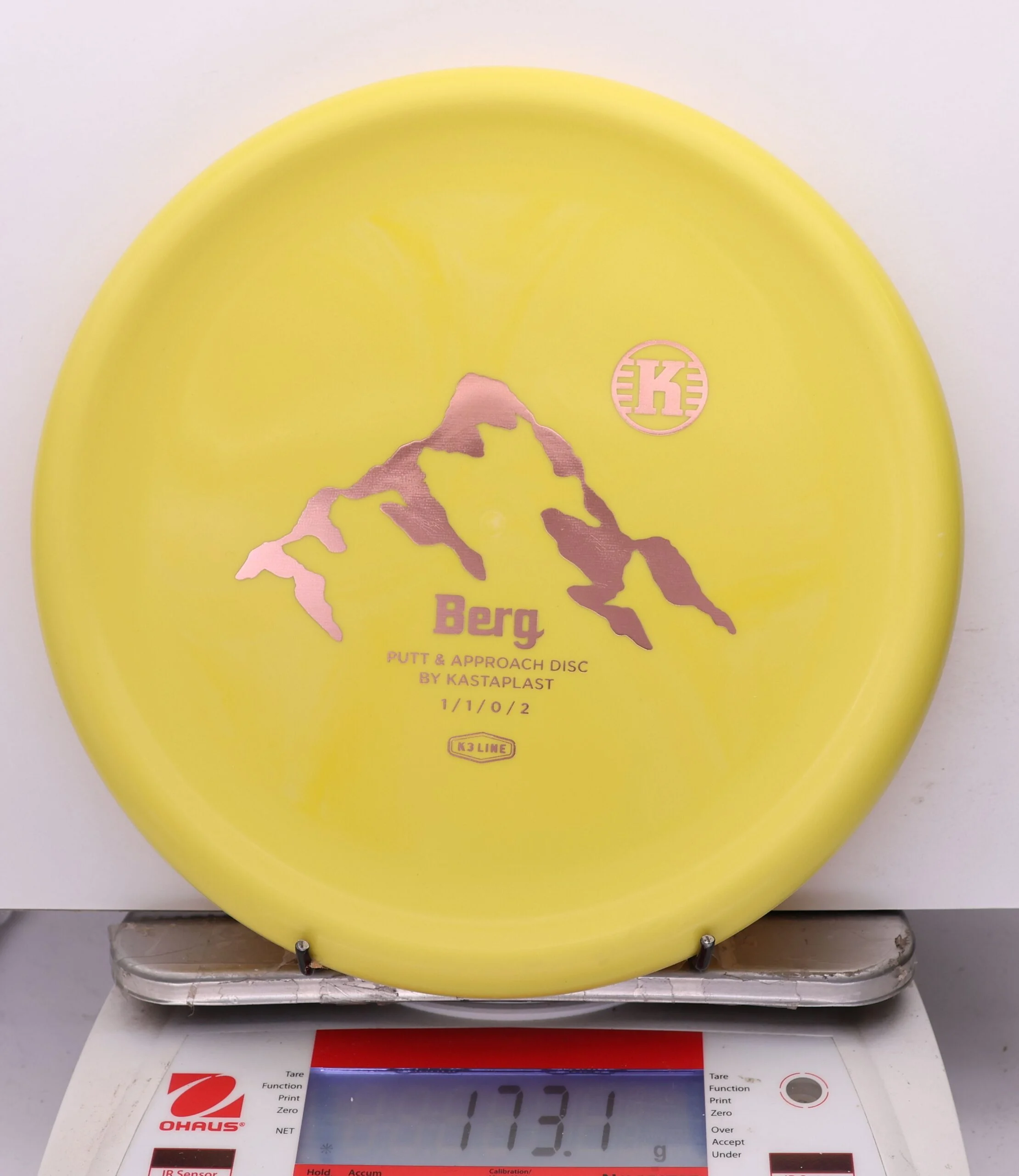 1158569 K3 Berg - #412 Yellow, 173