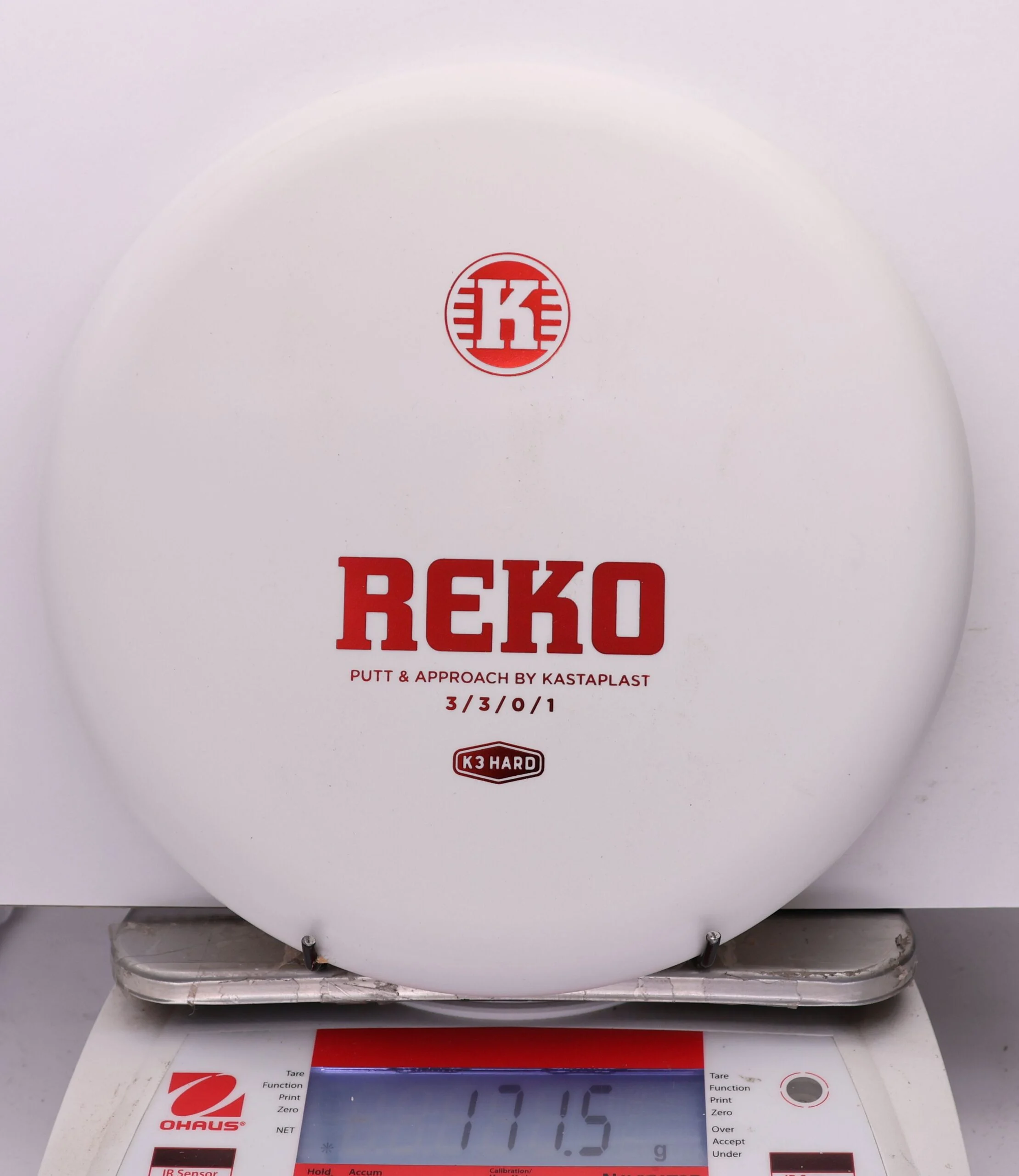 1158651 K3 Hard Reko - #410 White, 172