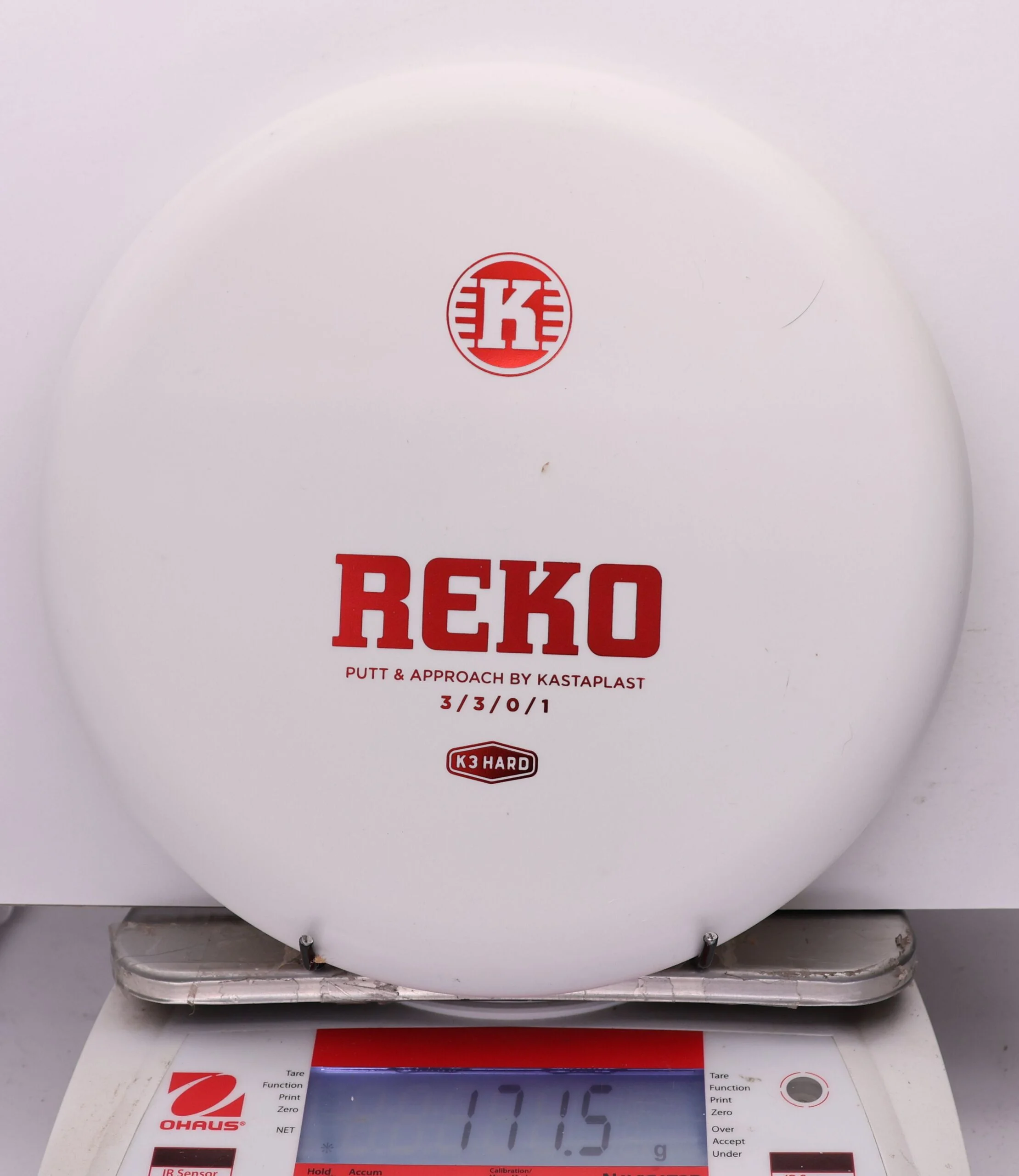 1158652 K3 Hard Reko - #411 White, 172