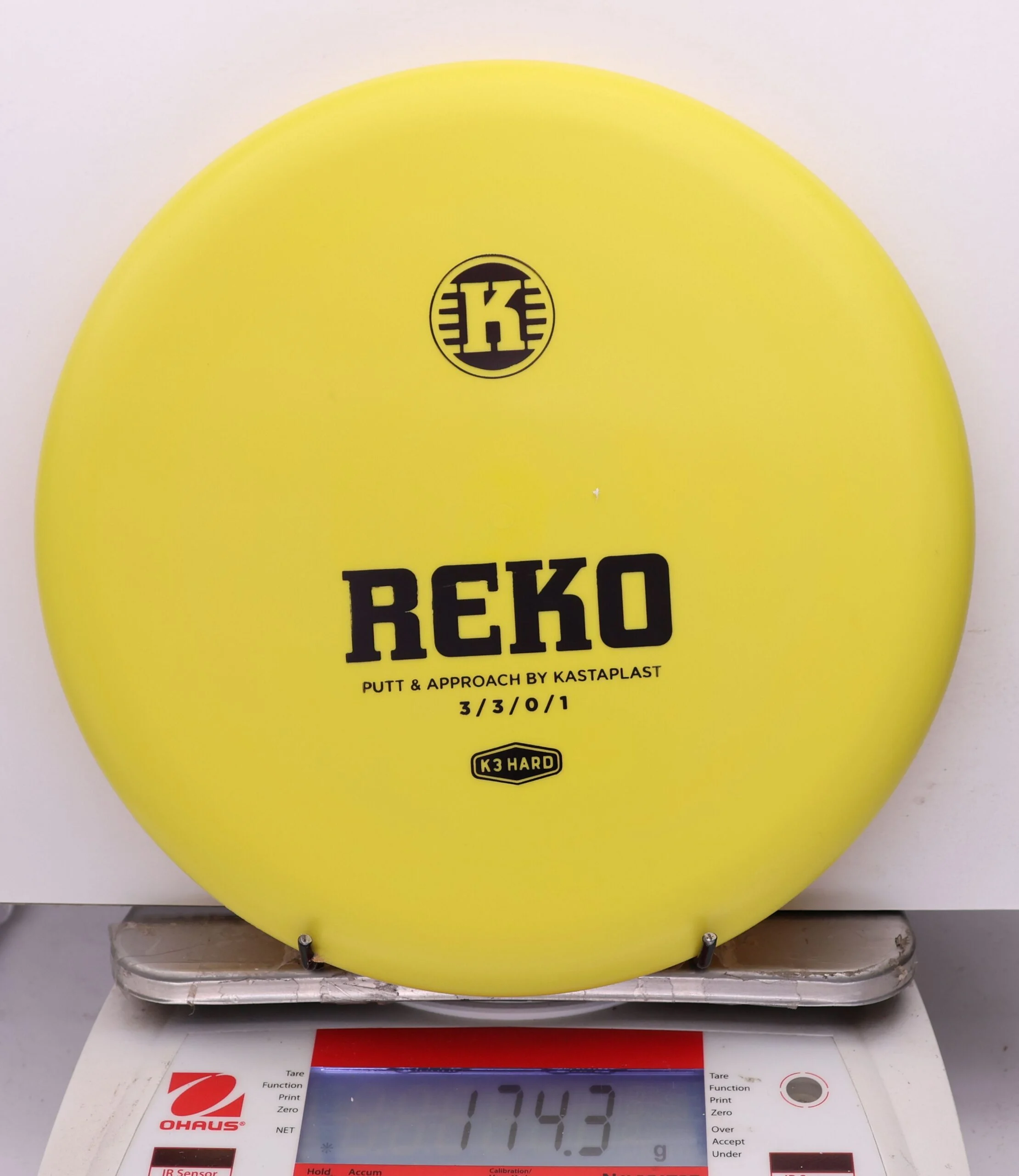 1158679 K3 Hard Reko - #420 Yellow, 174