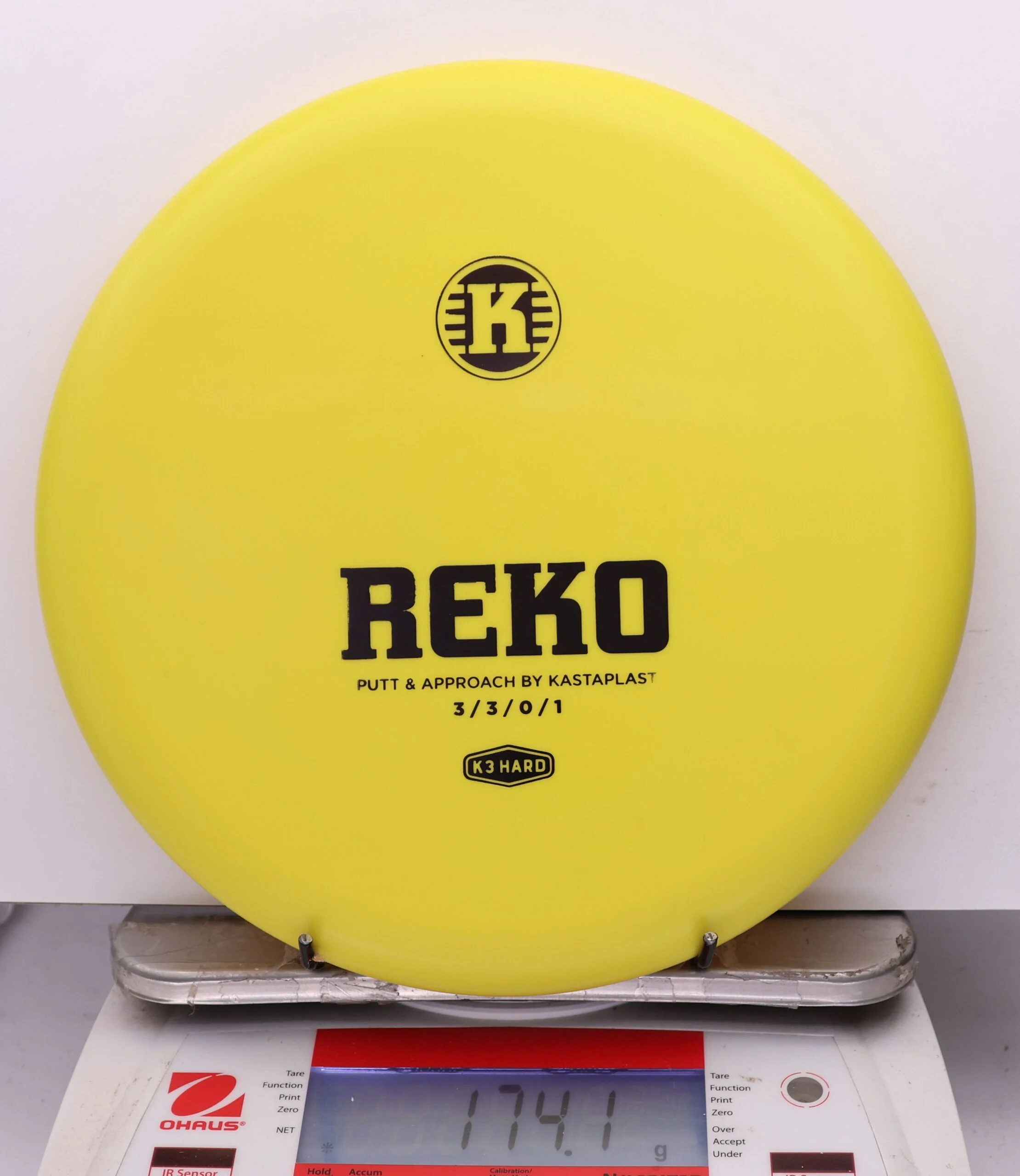 1158680 K3 Hard Reko - #421 Yellow, 174