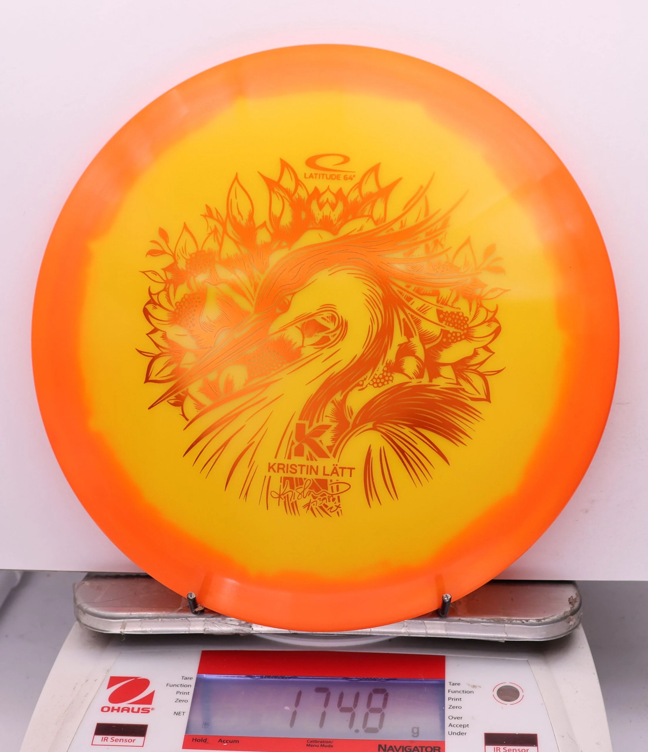 1159166 Gold Orbit Saint Pro, Kristin Lätt 2025 Tour Series - #451 Orange-Yellow, 175