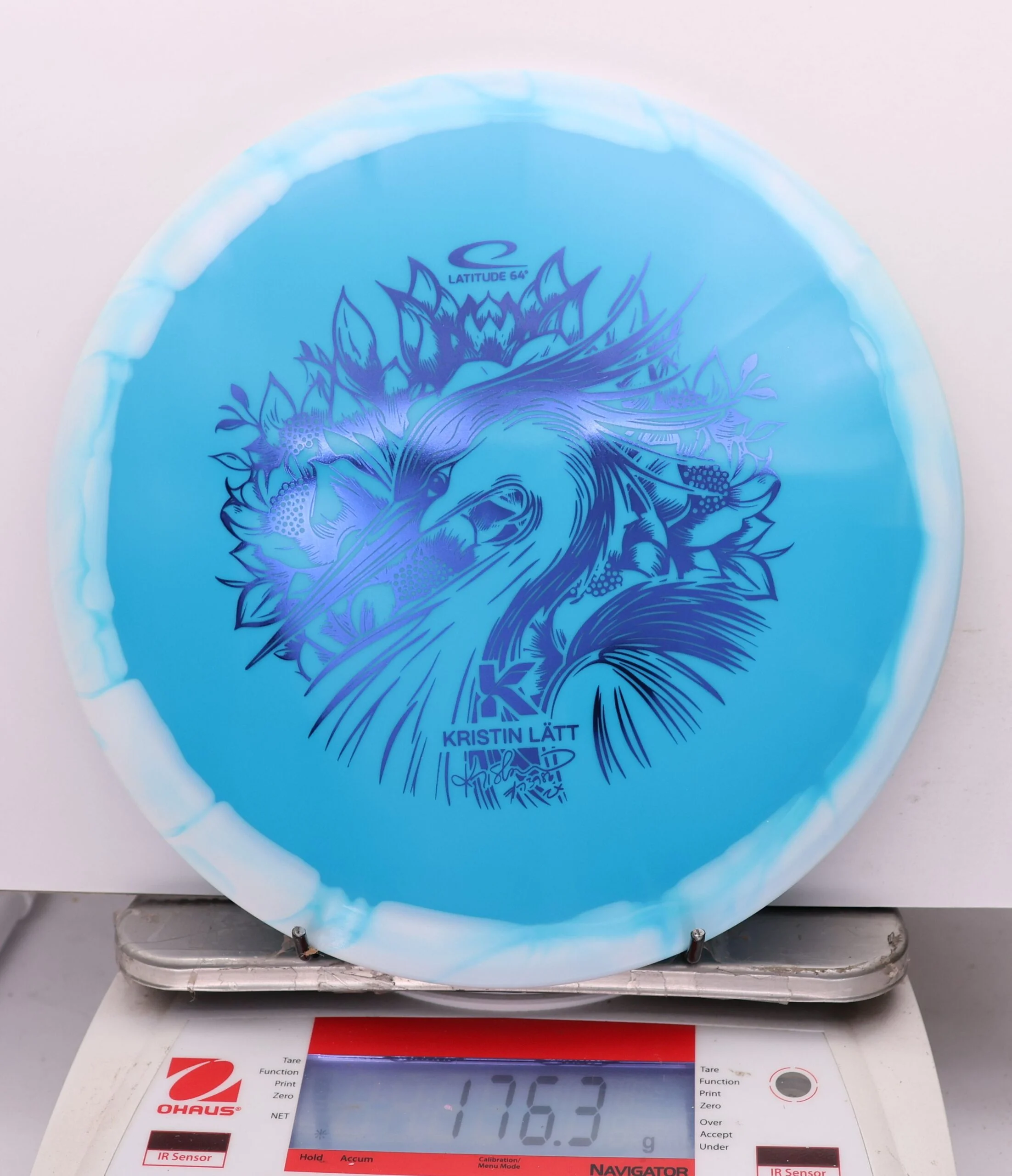 1159167 Gold Orbit Saint Pro, Kristin Lätt 2025 Tour Series - #452 White-Blue, 176