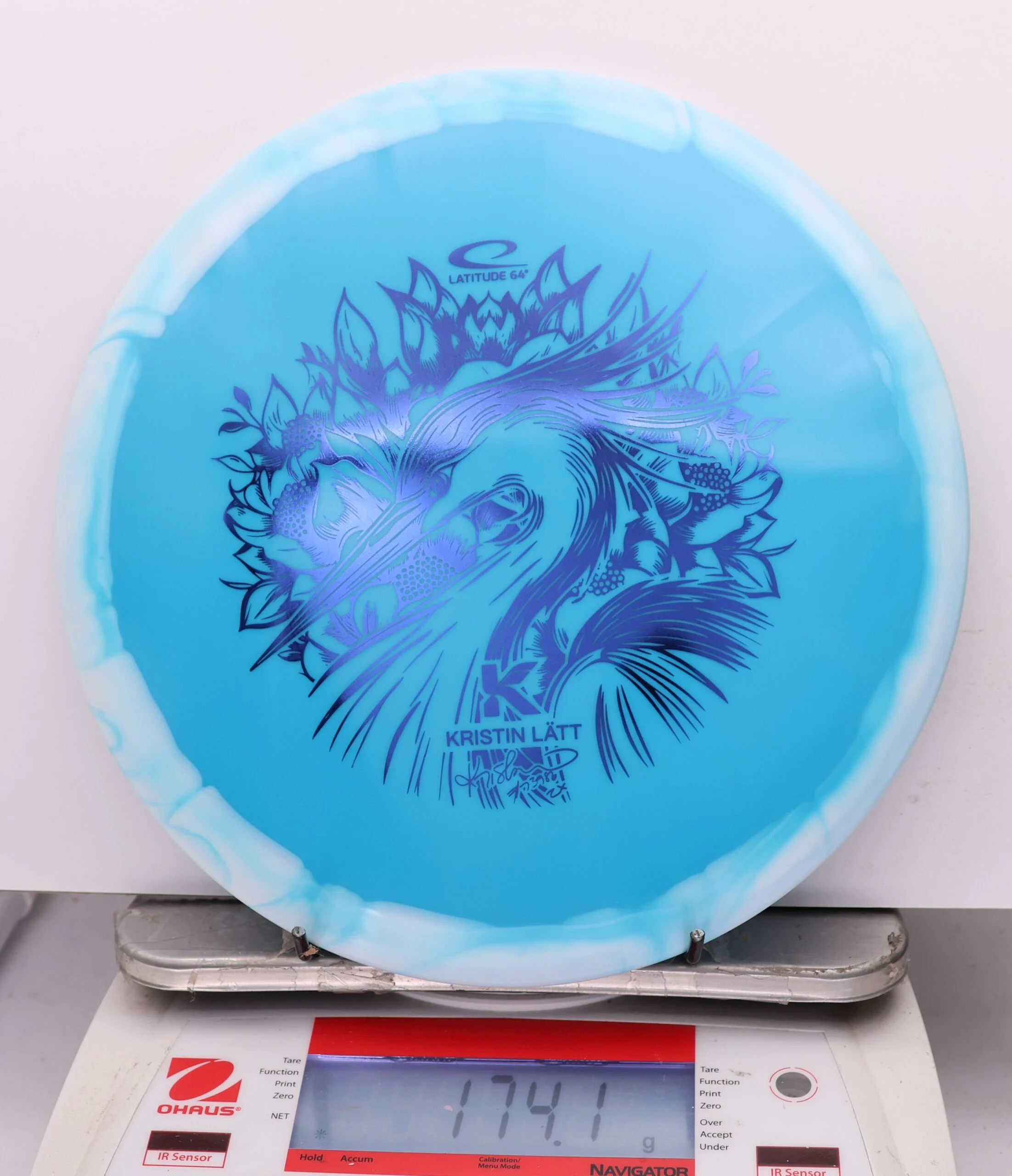 1159169 Gold Orbit Saint Pro, Kristin Lätt 2025 Tour Series - #454 White-Blue, 174