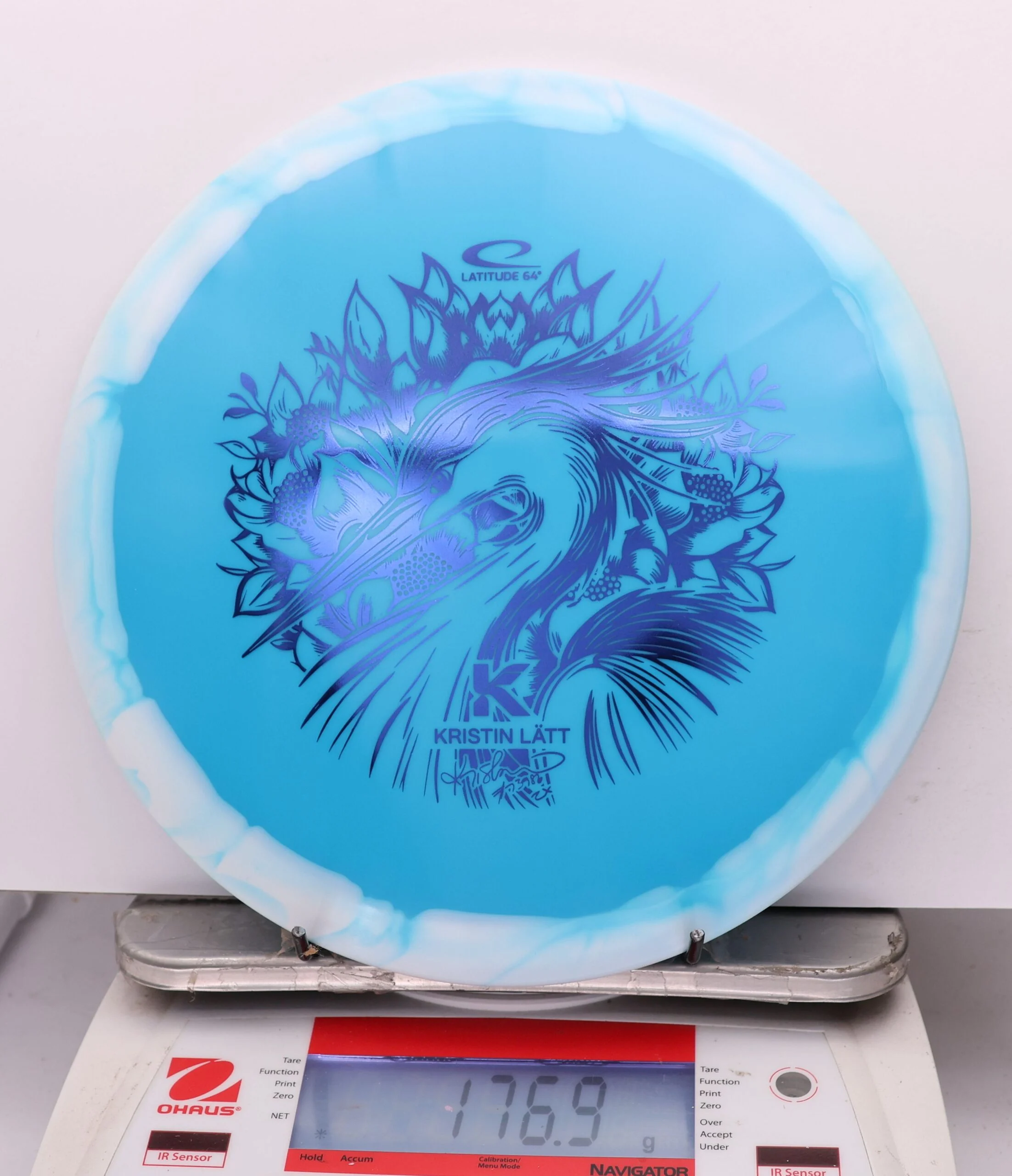 1159170 Gold Orbit Saint Pro, Kristin Lätt 2025 Tour Series - #455 White-Blue, 177
