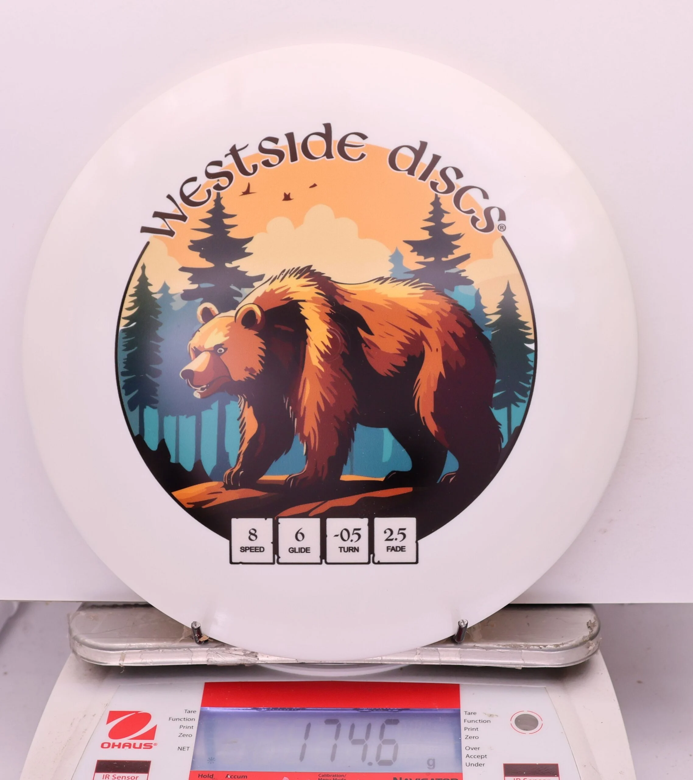 1160097 Tournament Bear, Runo DyeMax - #410 White, 175