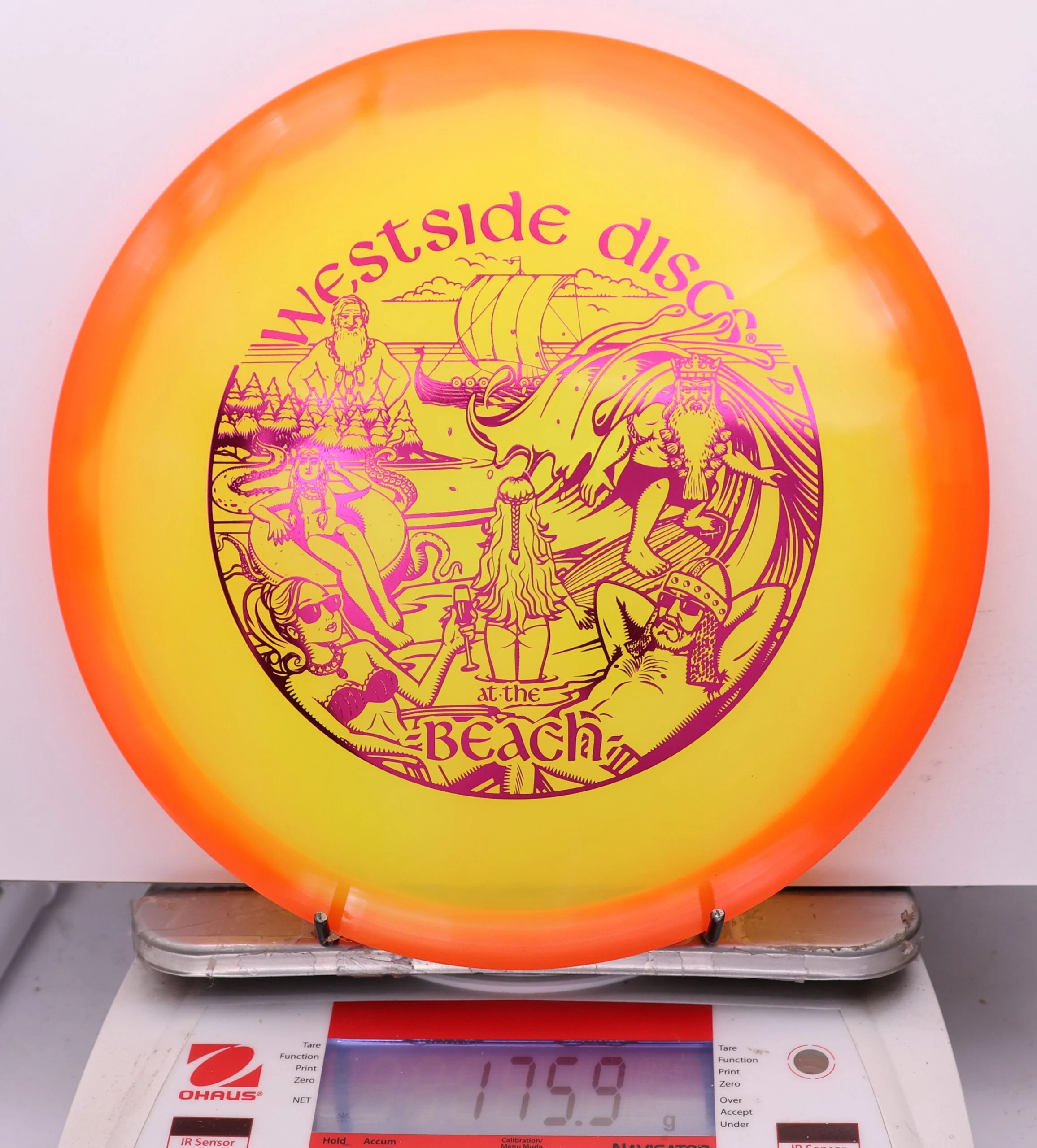 1160421 VIP-X Orbit Warship, Westside at the Beach - #417 Orange-Yellow, 176