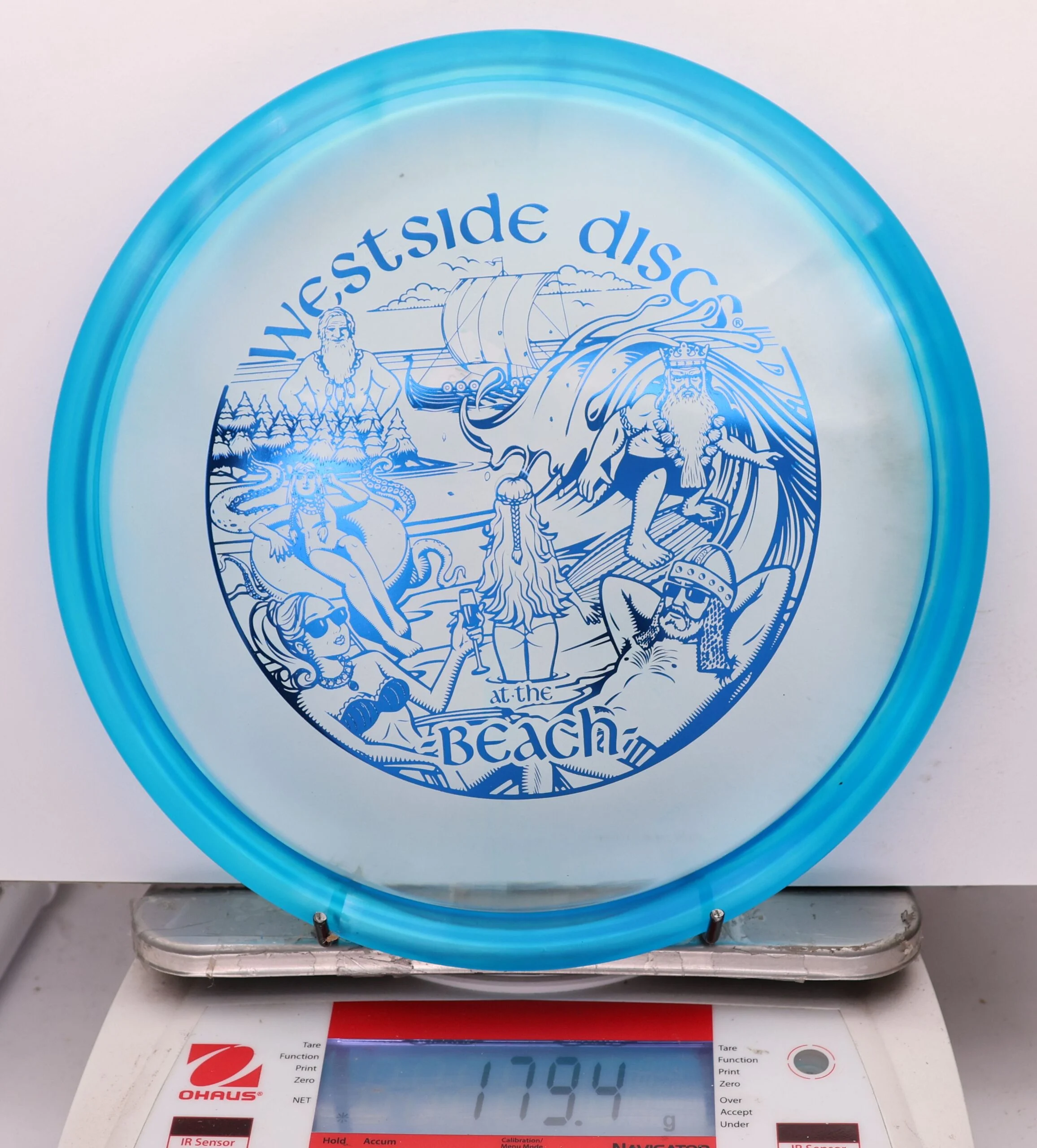 1160425 VIP-X Orbit Warship, Westside at the Beach - #421 Blue-Clear, 179