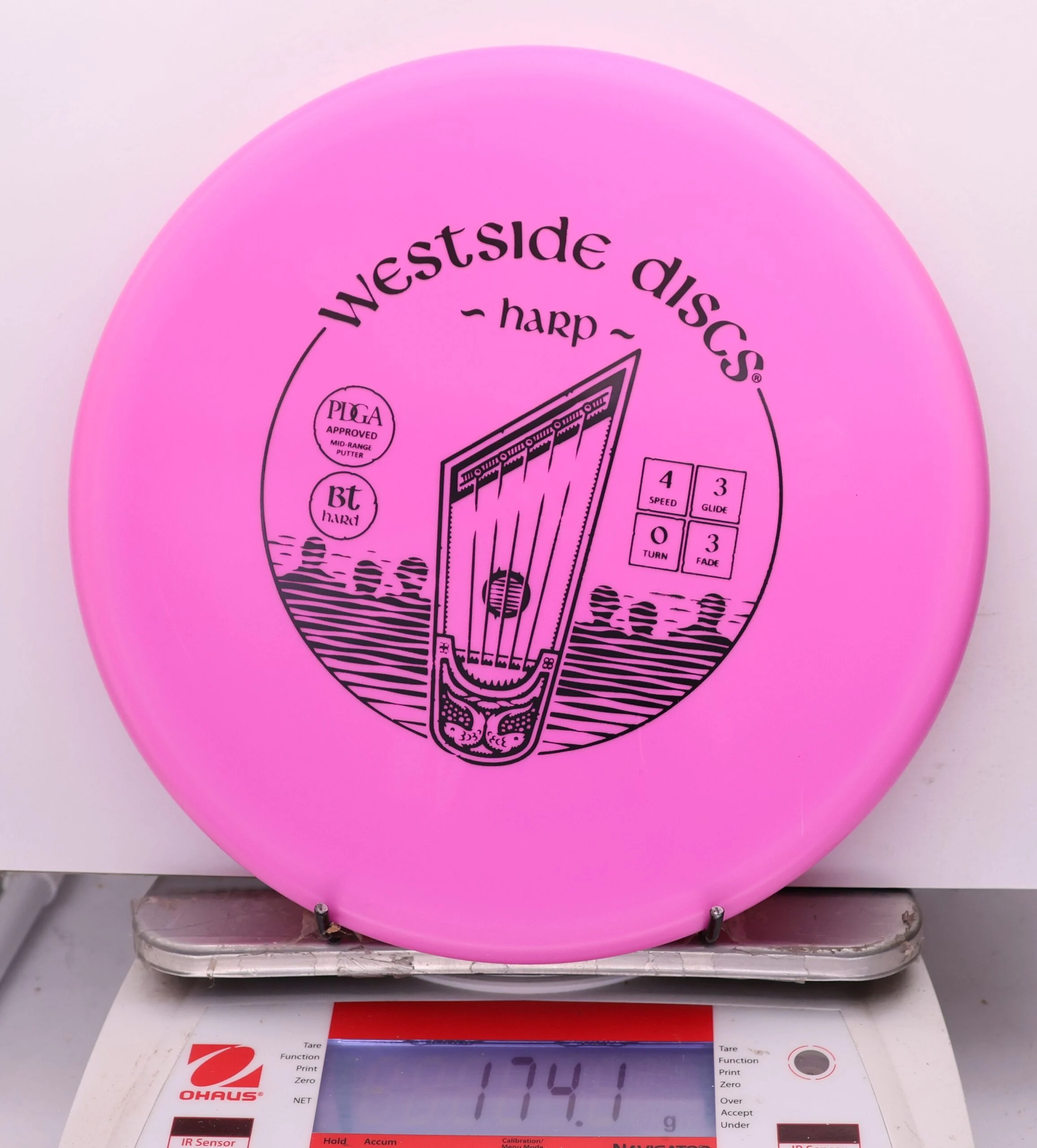 1160735 Bt Hard Harp - #415 Pink, 174