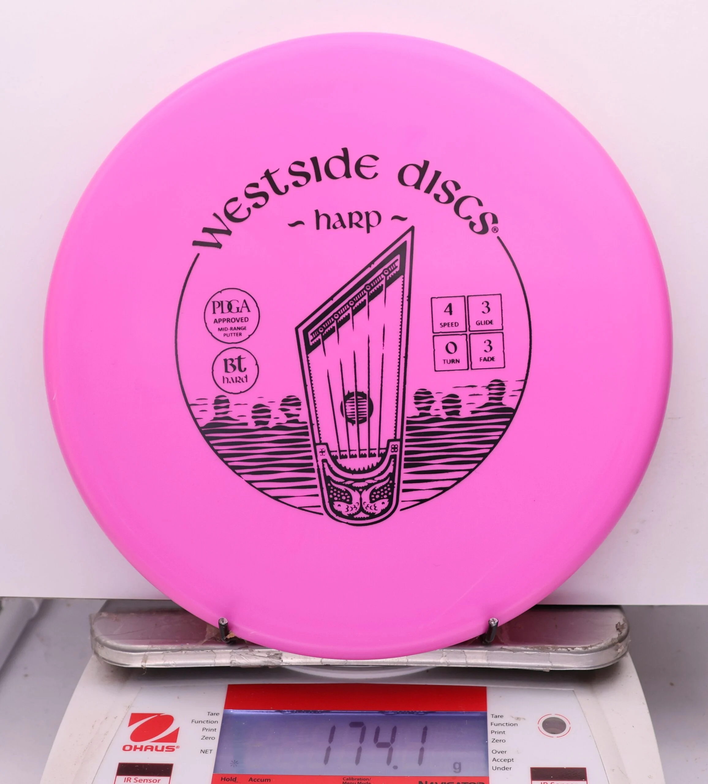 1160736 Bt Hard Harp - #416 Pink, 174