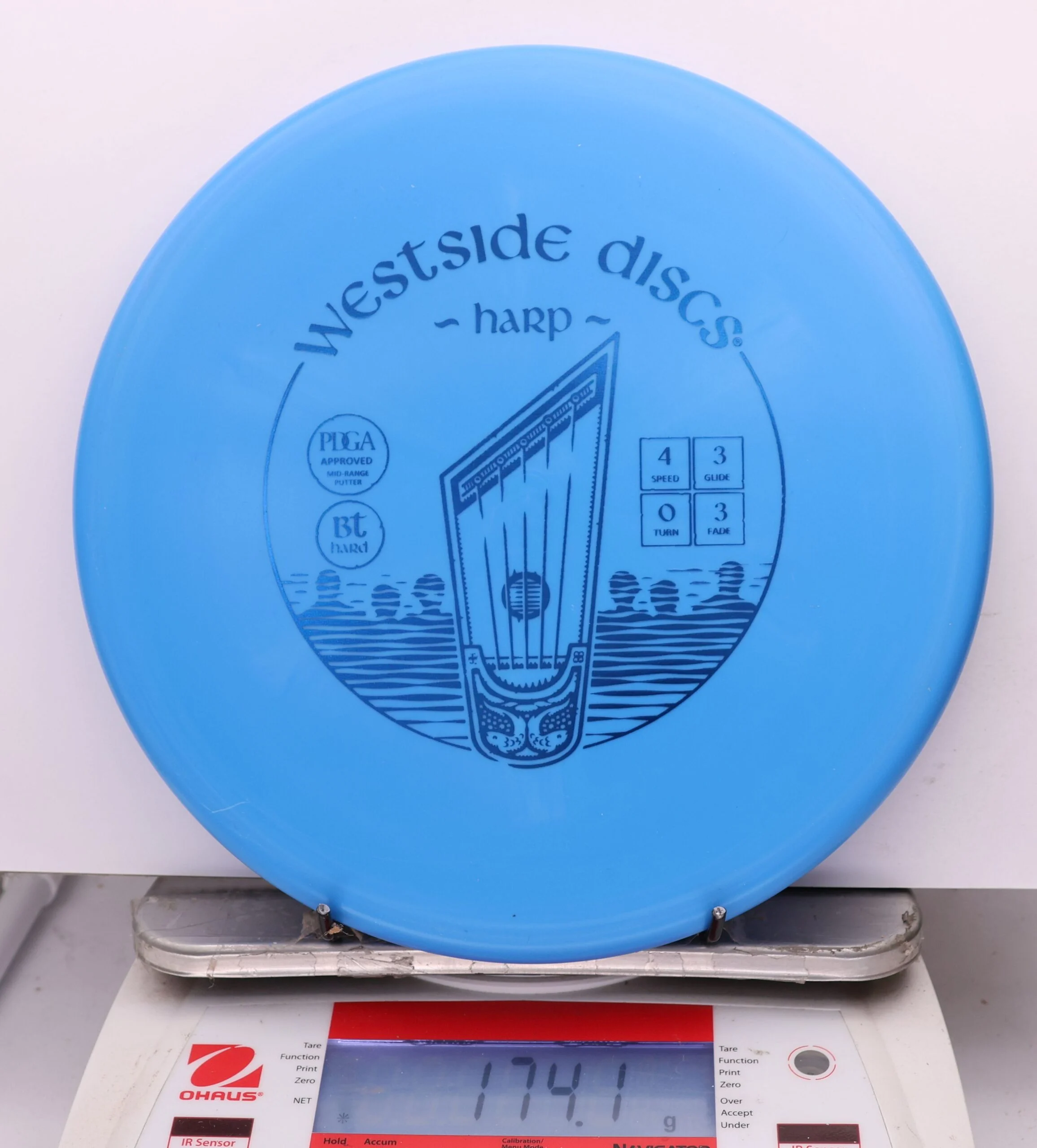 1160784 Bt Hard Harp - #428 Blue, 174