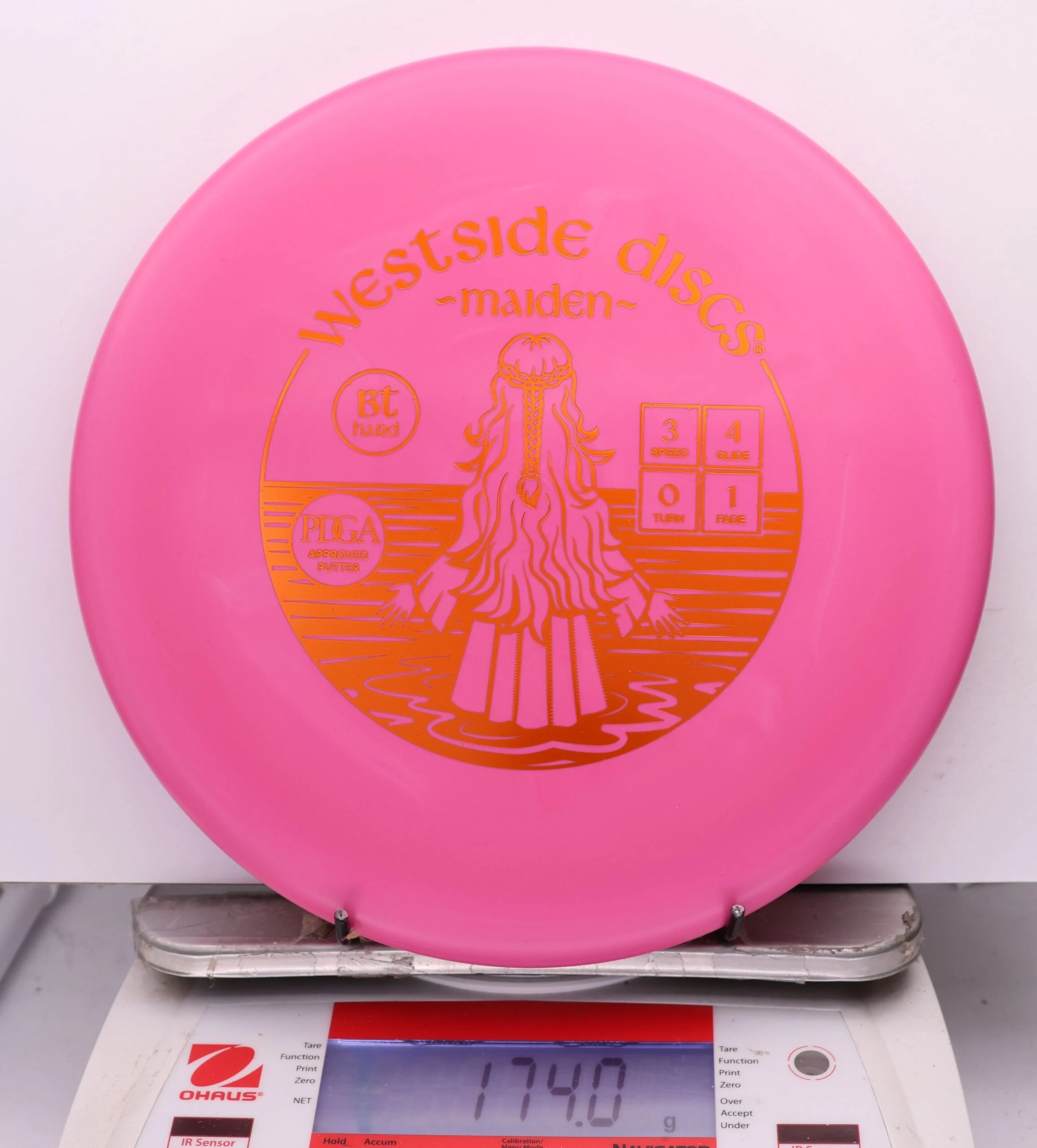 1160835 Bt Hard Maiden - #410 Pink, 174