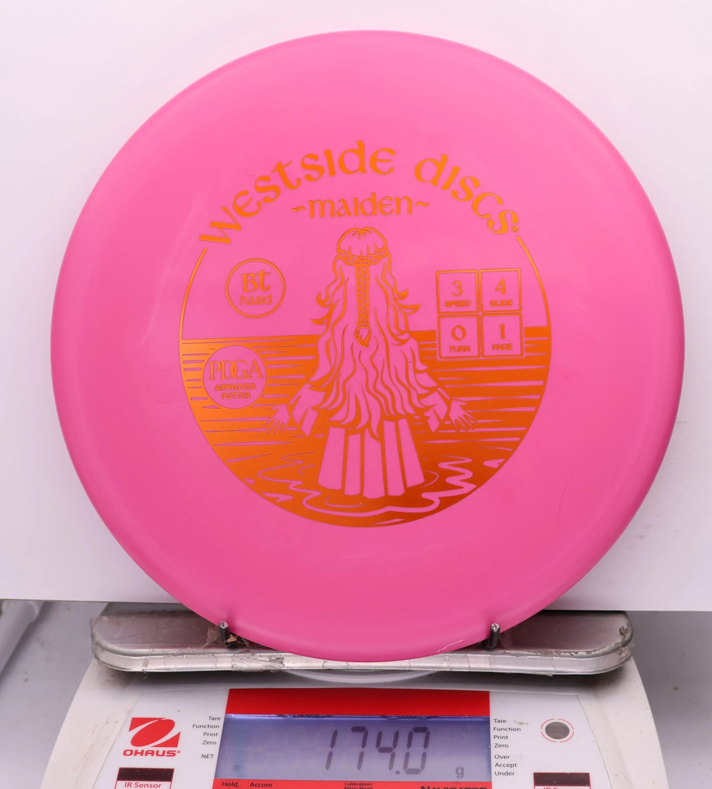 1160845 Bt Hard Maiden - #417 Pink, 174