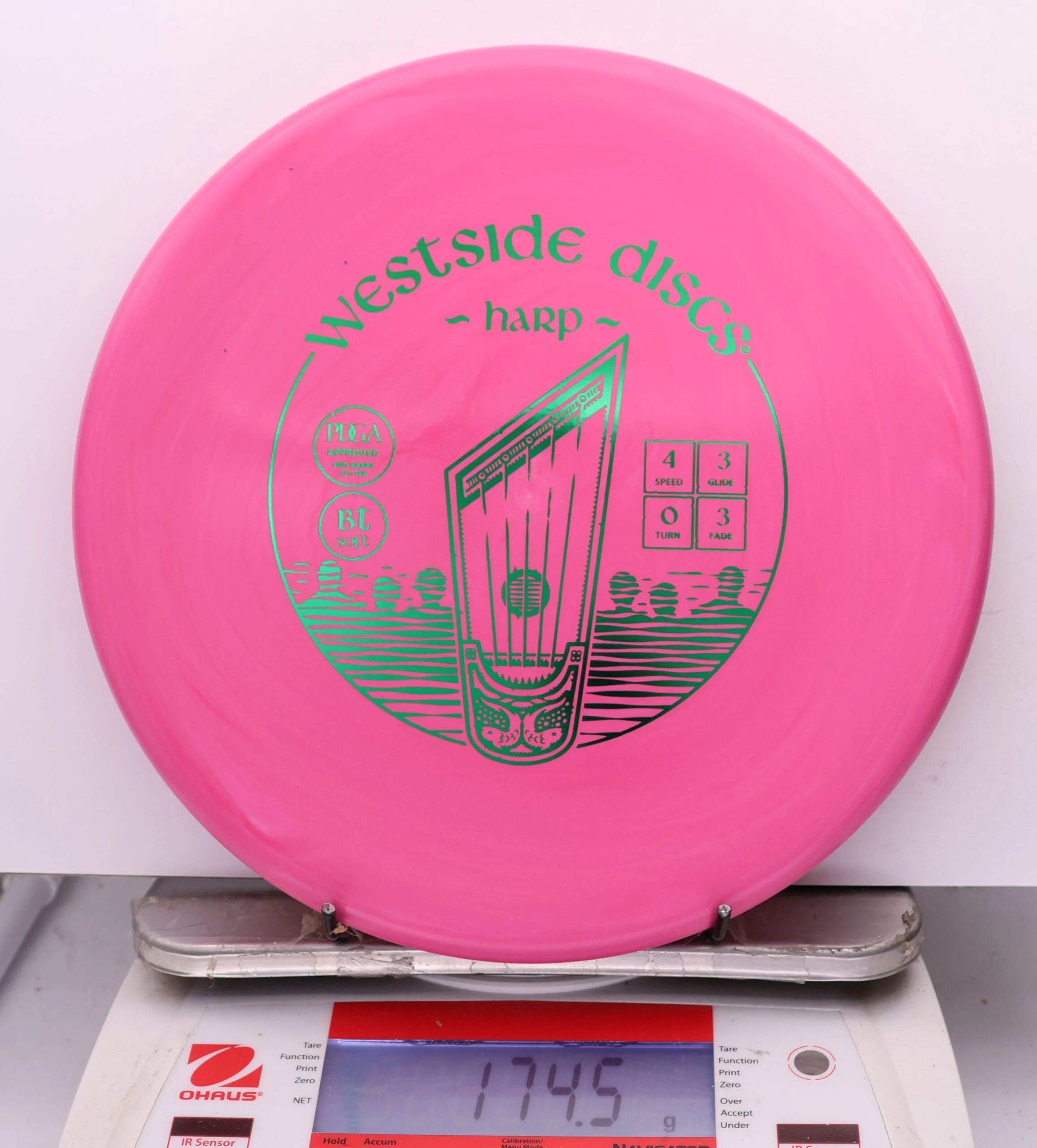 1160881 Bt Soft Harp - #412 Pink, 175