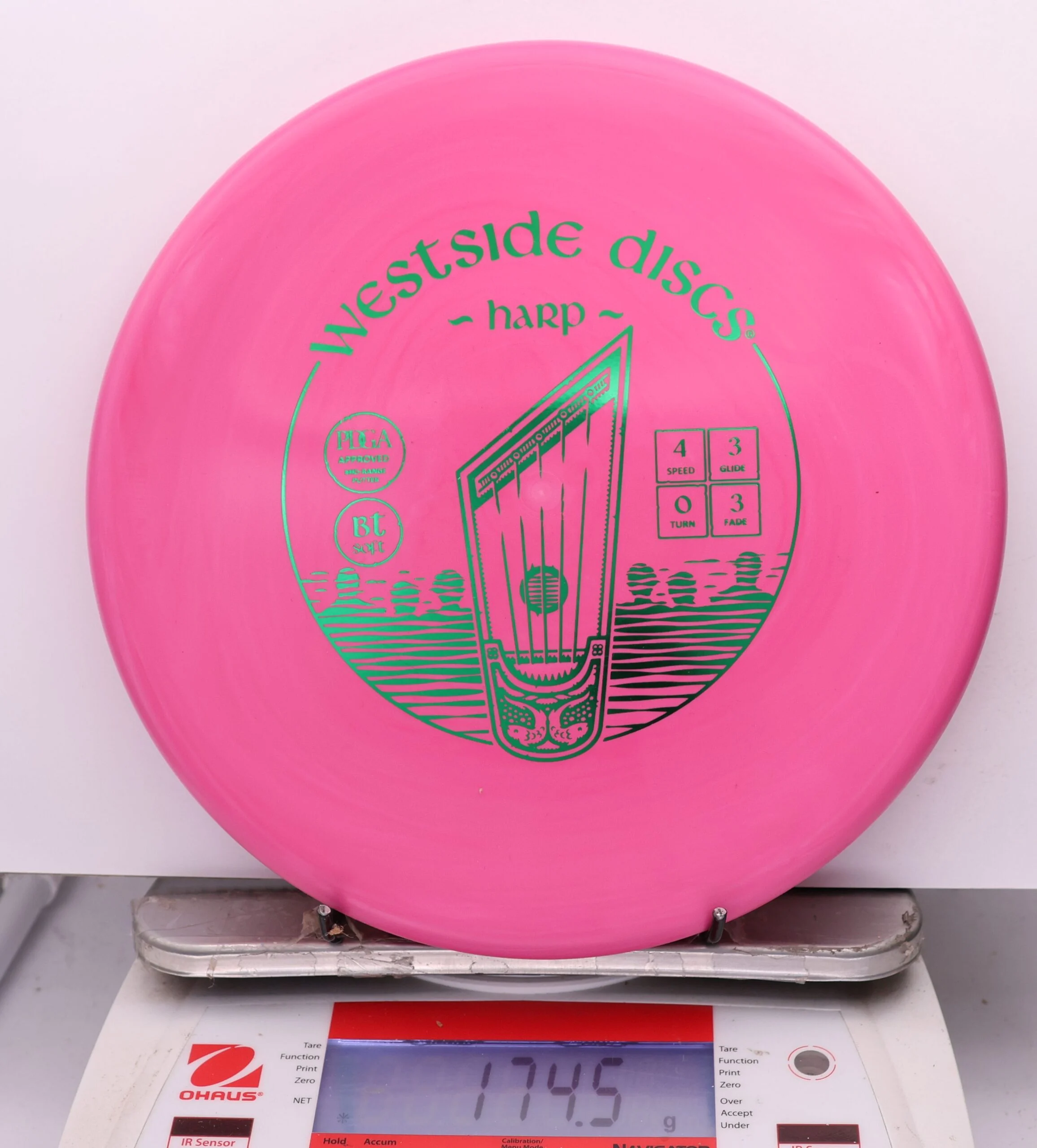 1160882 Bt Soft Harp - #413 Pink, 175