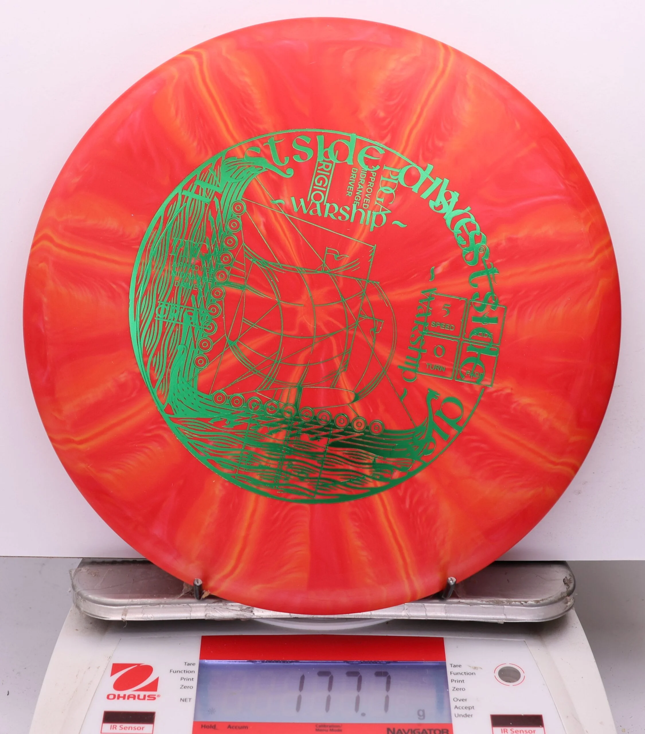 1161059 X-Out Origio Warship - #411 RedOrange, 178