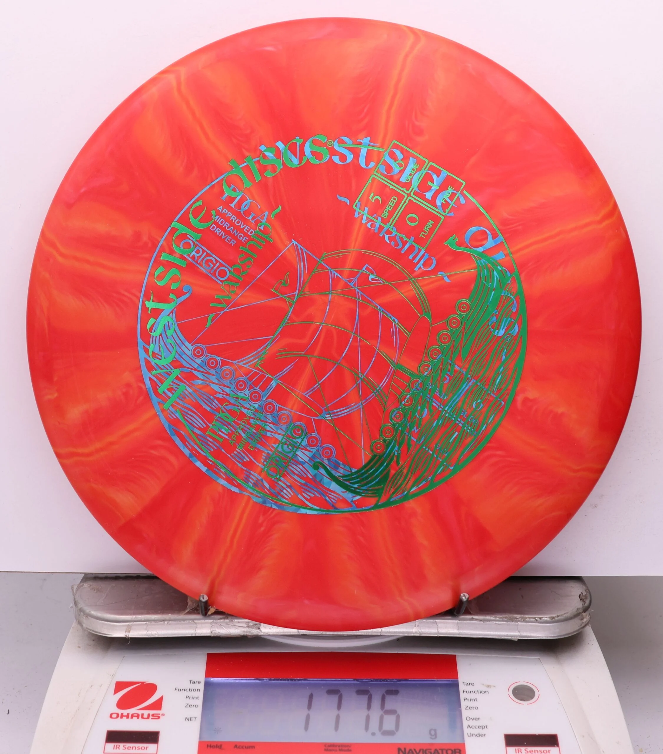 1161060 X-Out Origio Warship - #412 RedOrange, 178