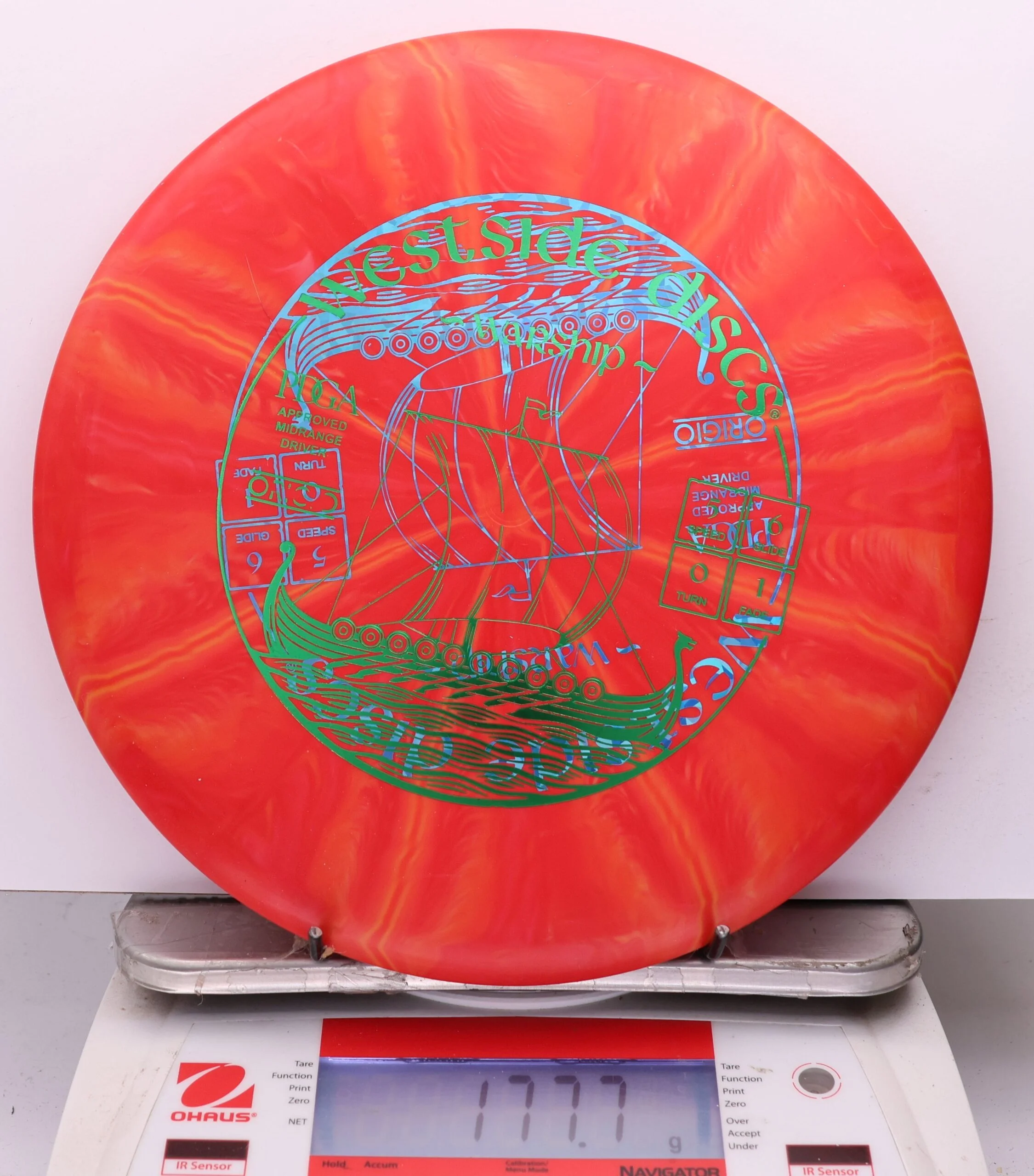 1161064 X-Out Origio Warship - #413 RedOrange, 178