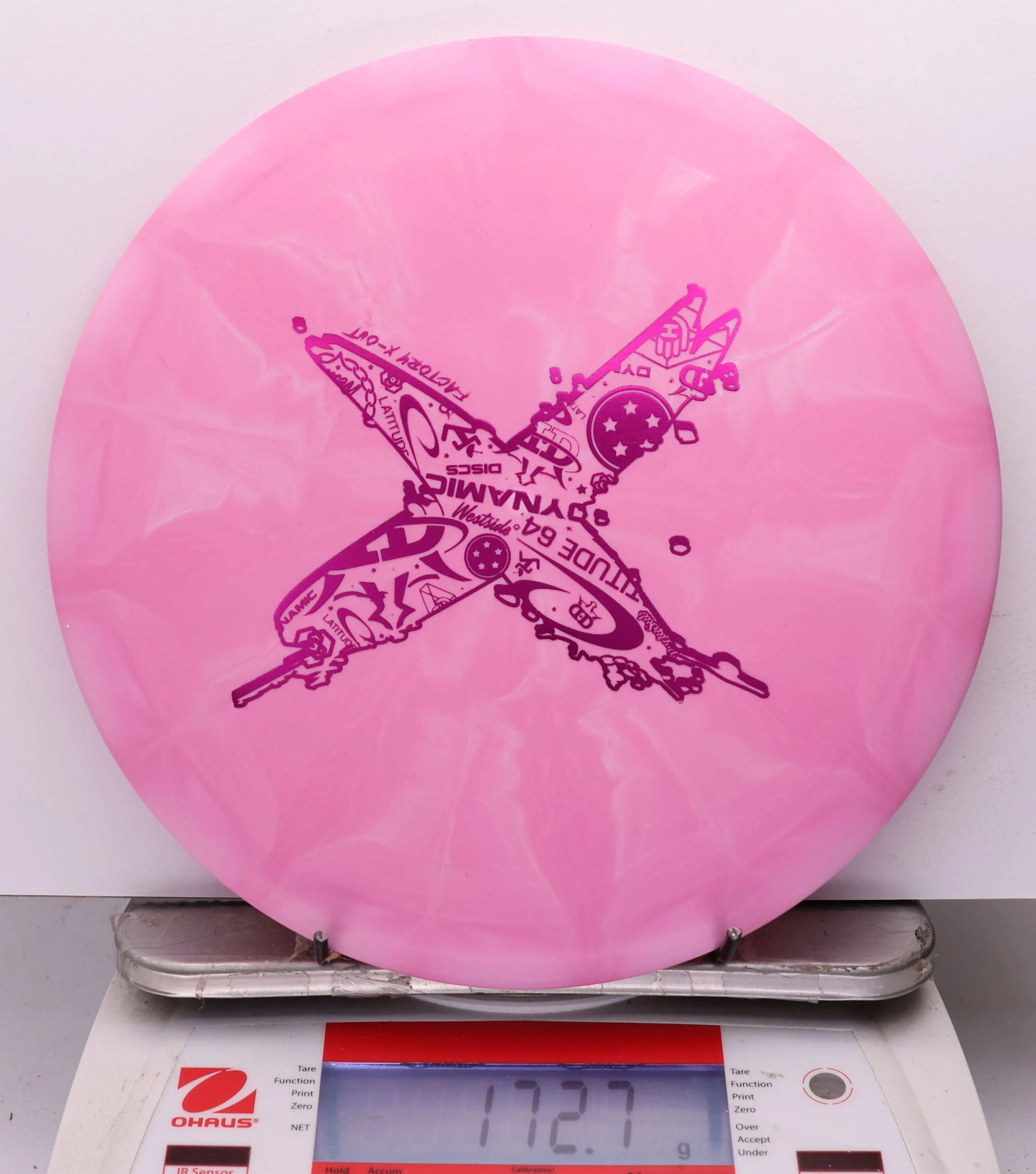 1161103 X-Out Origio Burst Hatchet - #411 Pink, 173