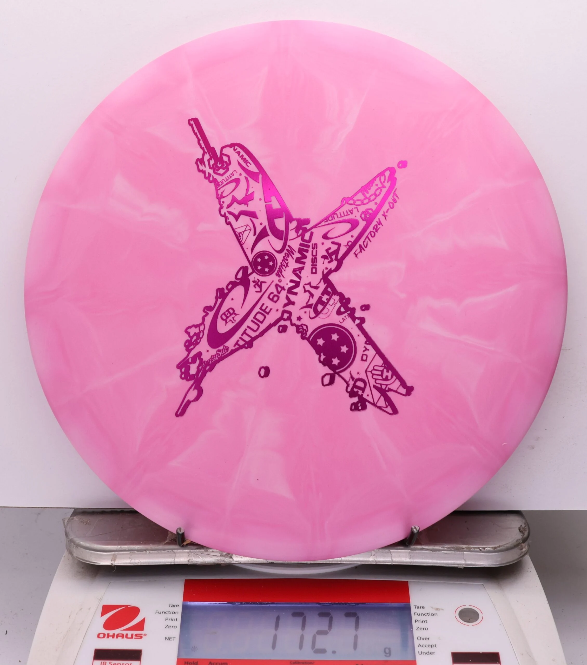1161104 X-Out Origio Burst Hatchet - #412 Pink, 173