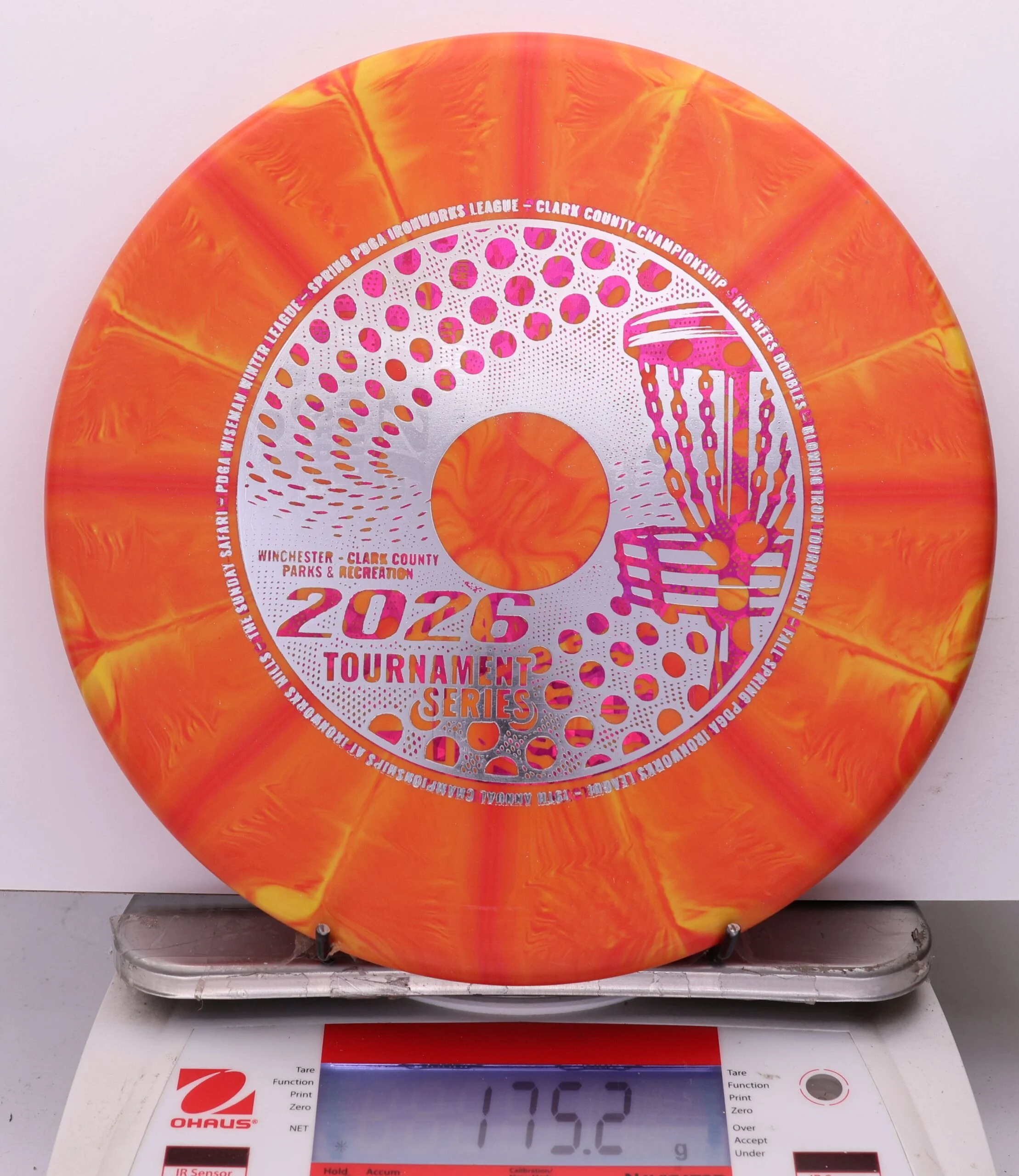 1161114 X-Out Bt Soft Harp - #410 OrangeYellow, 175