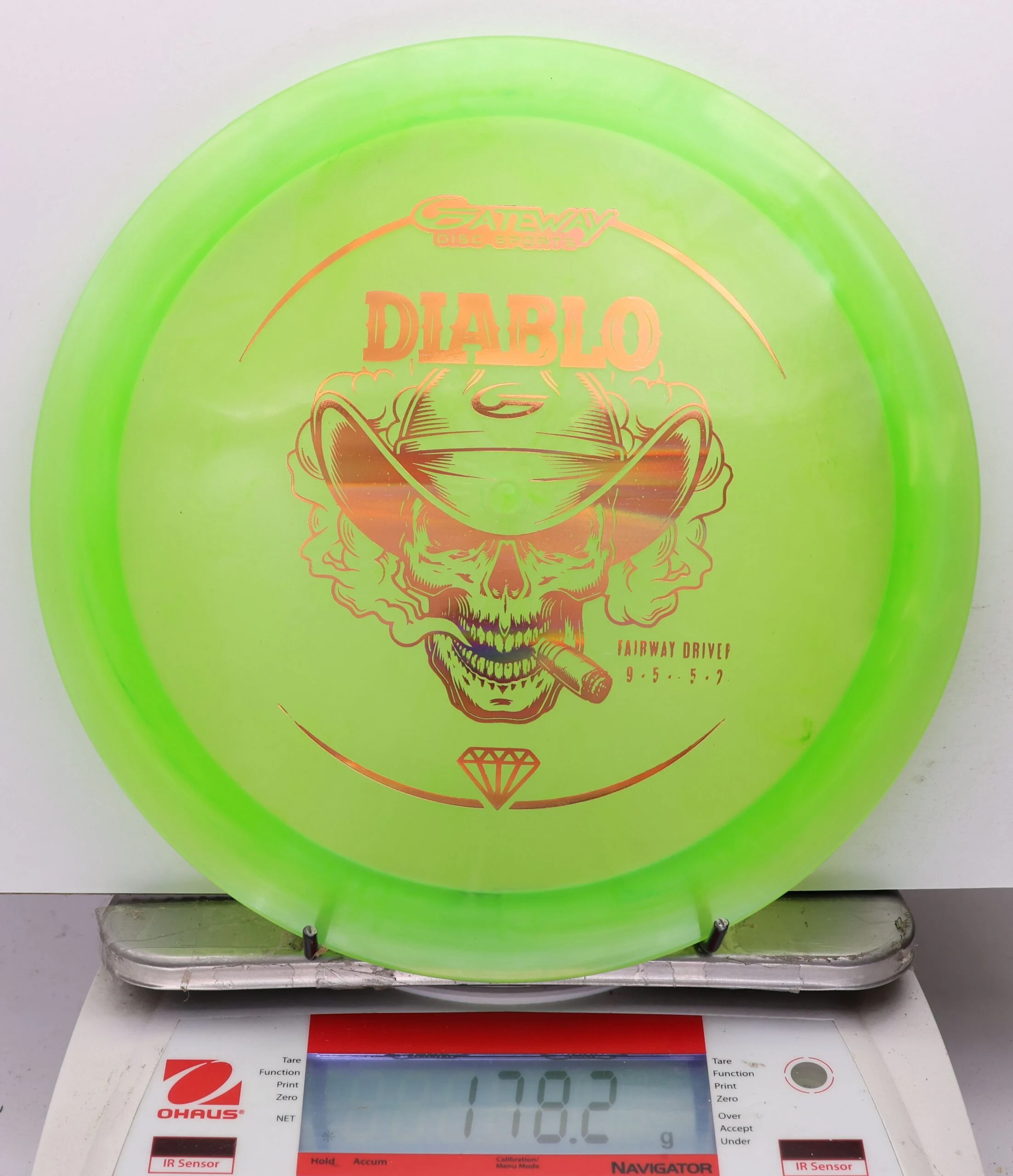 1161572 Diamond Diablo - #584 Green, 178