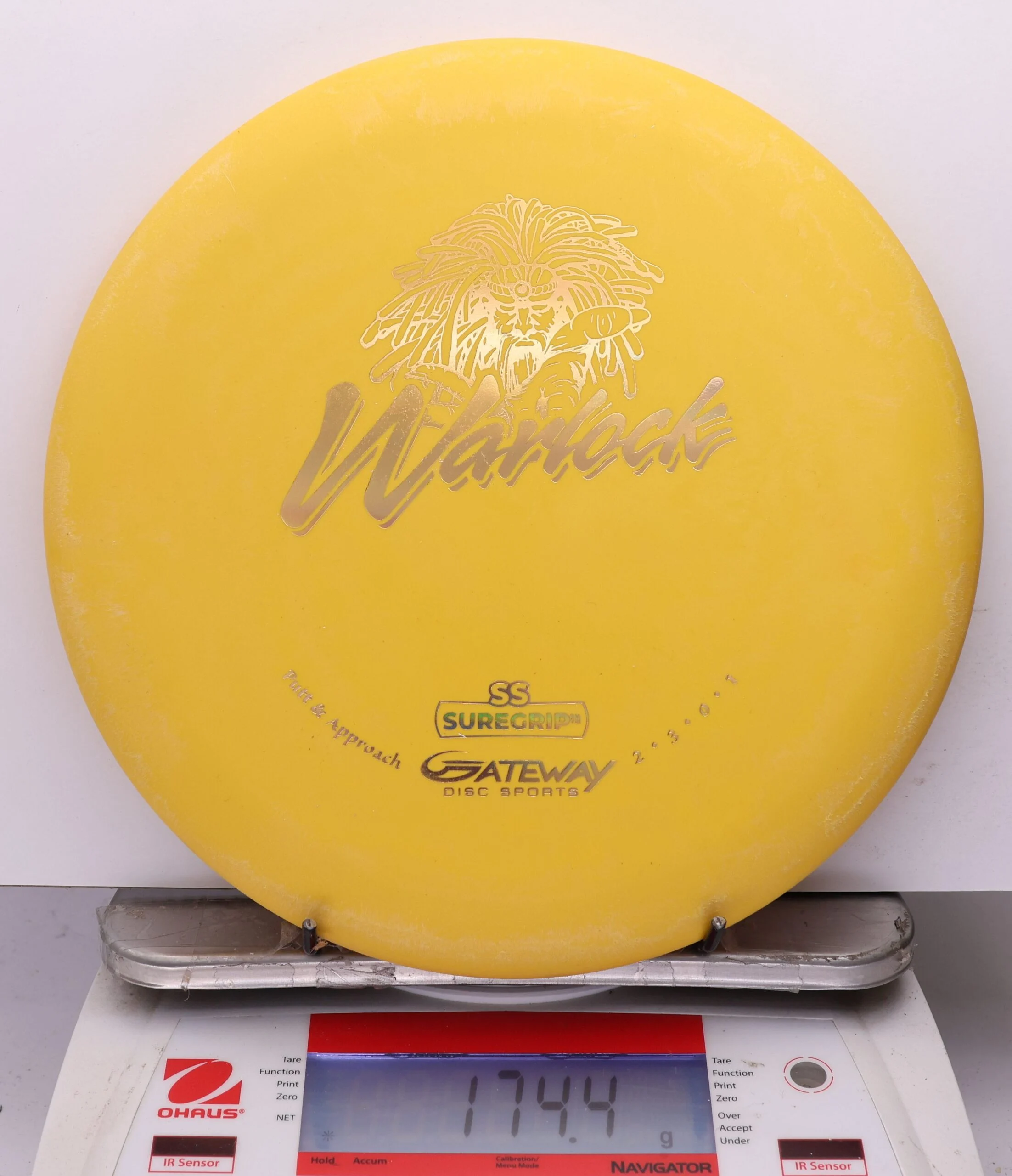 1161831 Super Soft SureGrip Warlock - #584 Yellow, 174