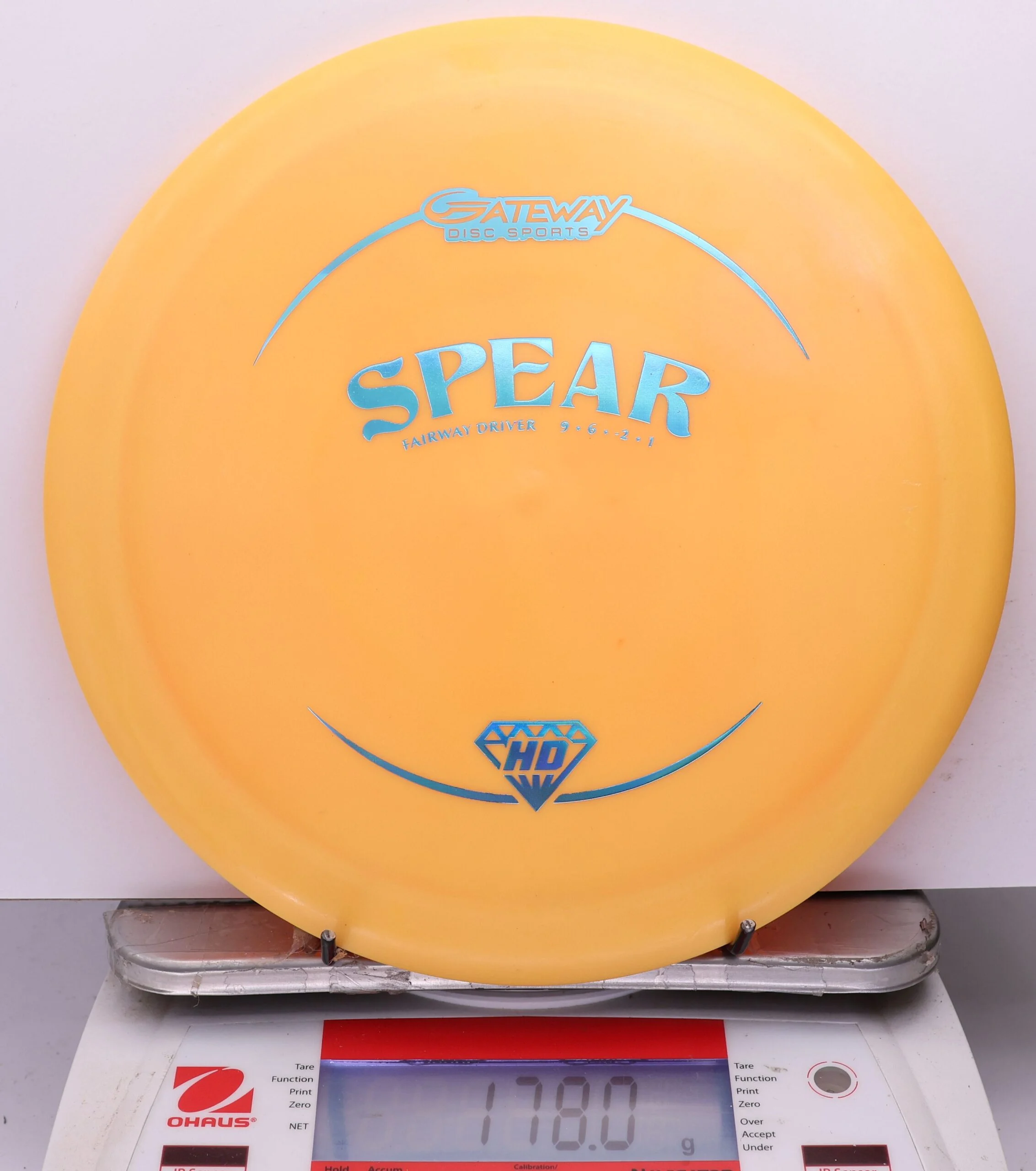 1162497 Hyper Diamond Spear - #581 LtOrange, 178