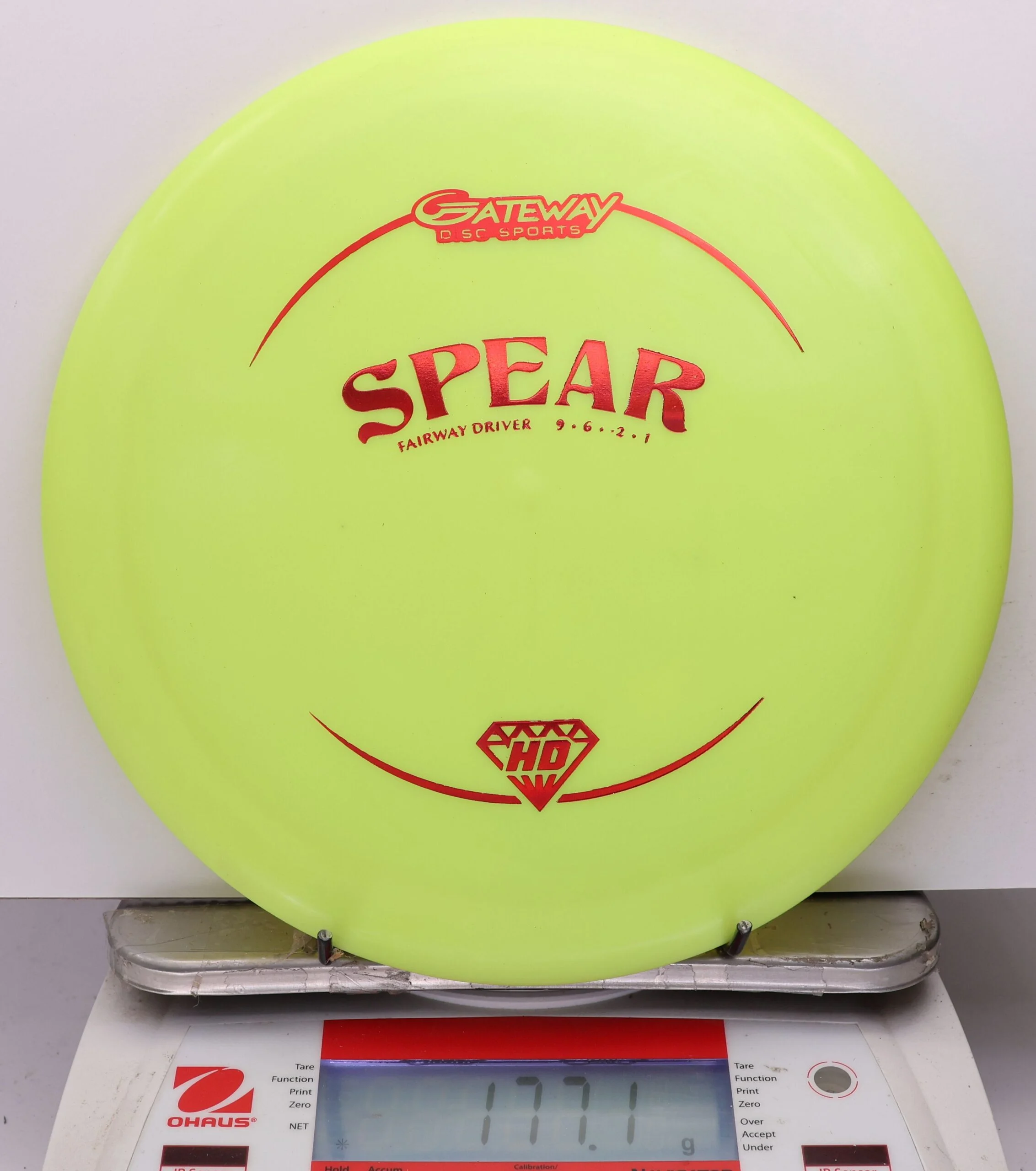 1162498 Hyper Diamond Spear - #582 NYellow, 177