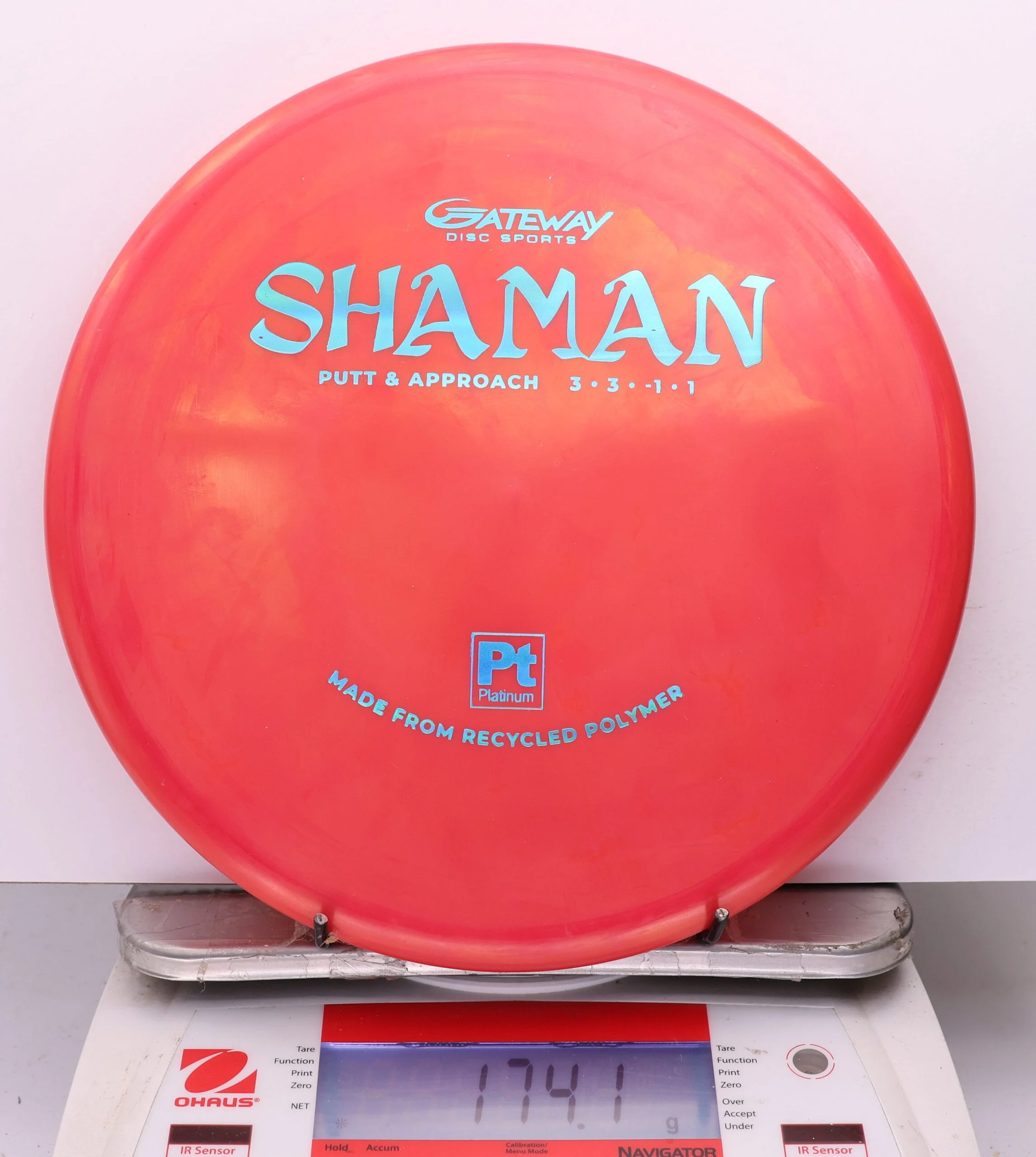 1162545 Platinum Shaman - #585 RedOrange, 174