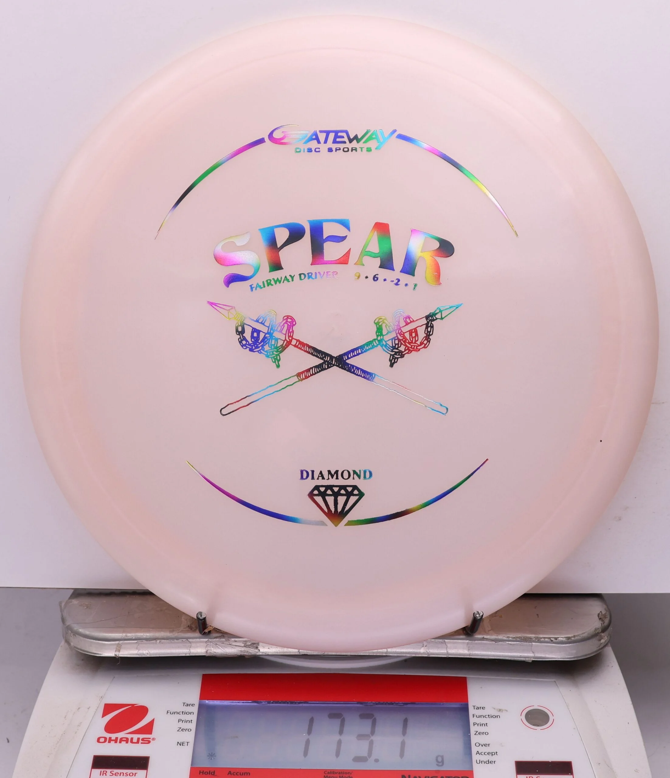 1162788 Diamond Spear - #583 BarelyPink, 173